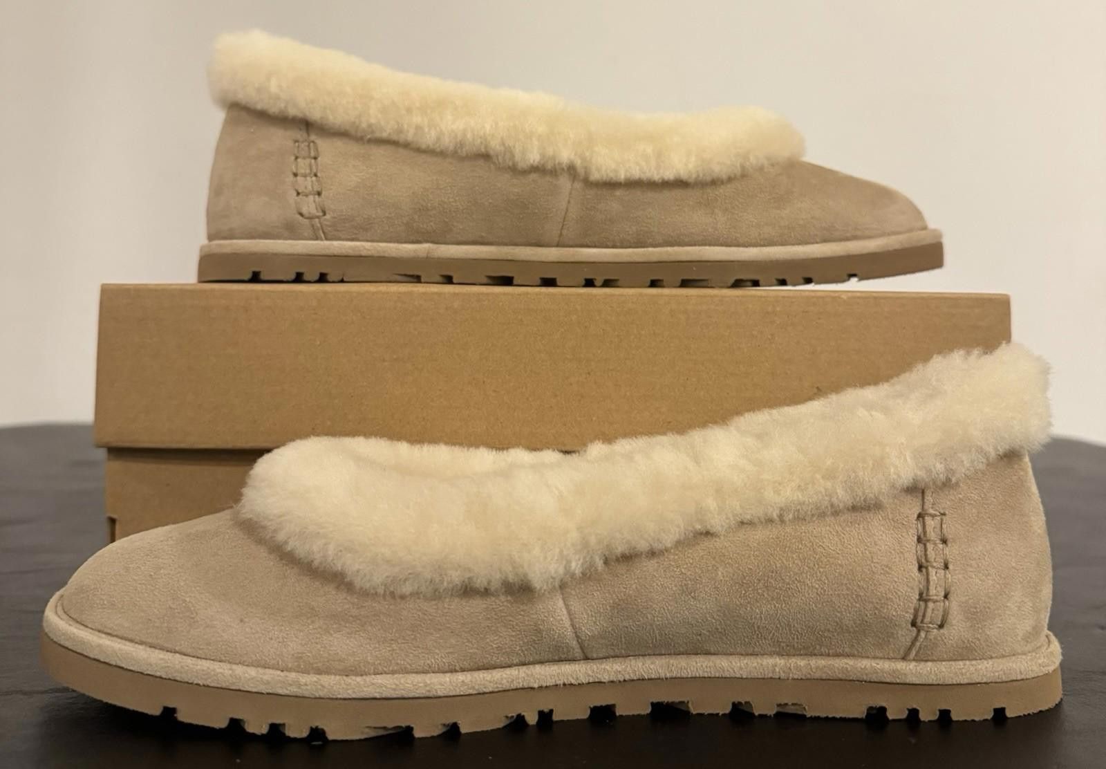 Ugg UGG Zora Ballet Flat Women's Size 6 Sand (W1178111) Size US 6 / IT 36 - 2 Thumbnail