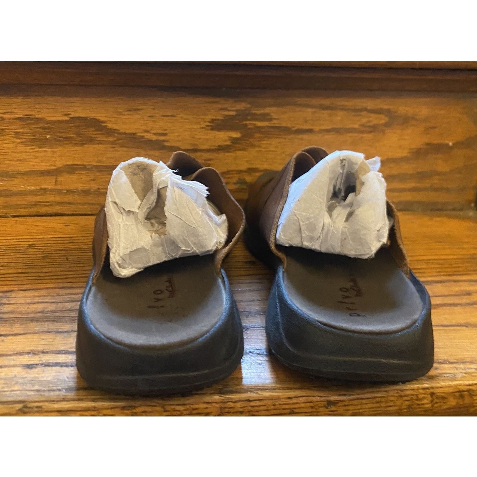 Clarks Clarks Merrimack Brown Soft Leather Sandals Men’s 10 Slip On Size US 10 / EU 43 - 4 Thumbnail