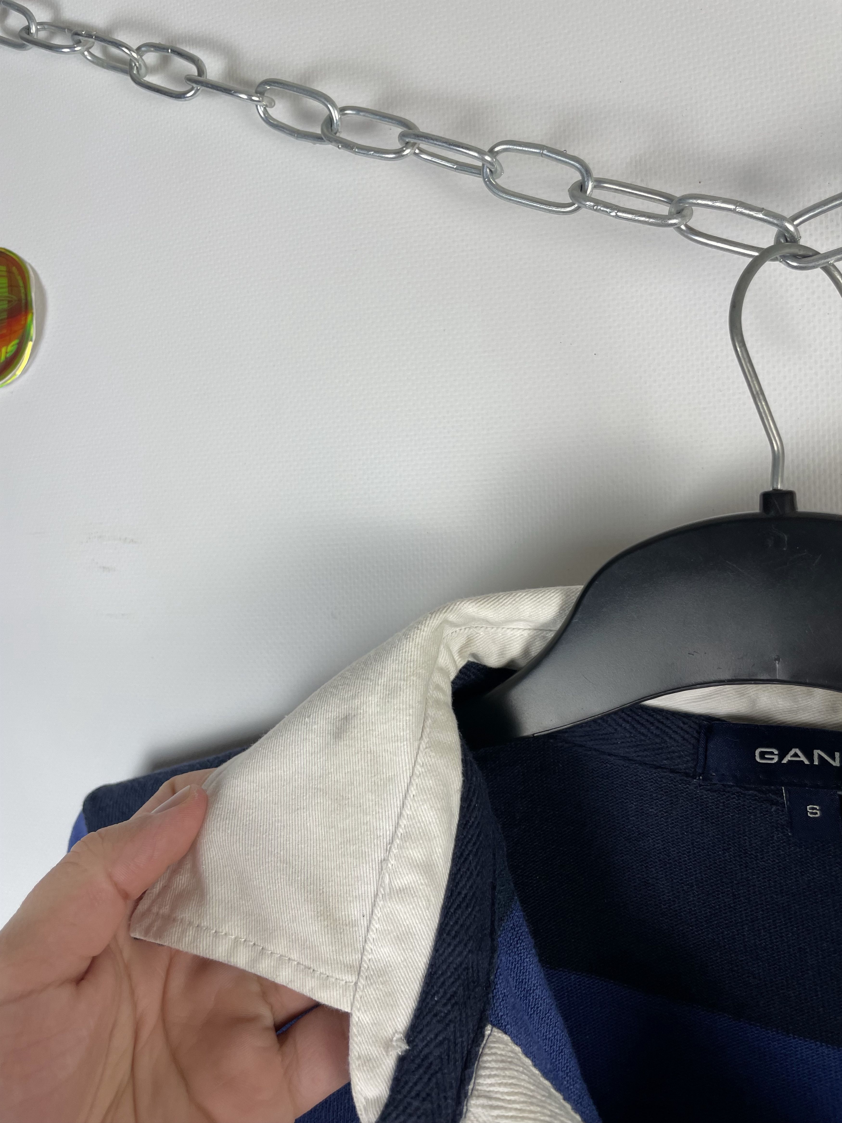 Gant Vintage 90s Gant Rugby Long Sleeve Polo Shirt Size US S / EU 44-46 / 1 - 7 Thumbnail