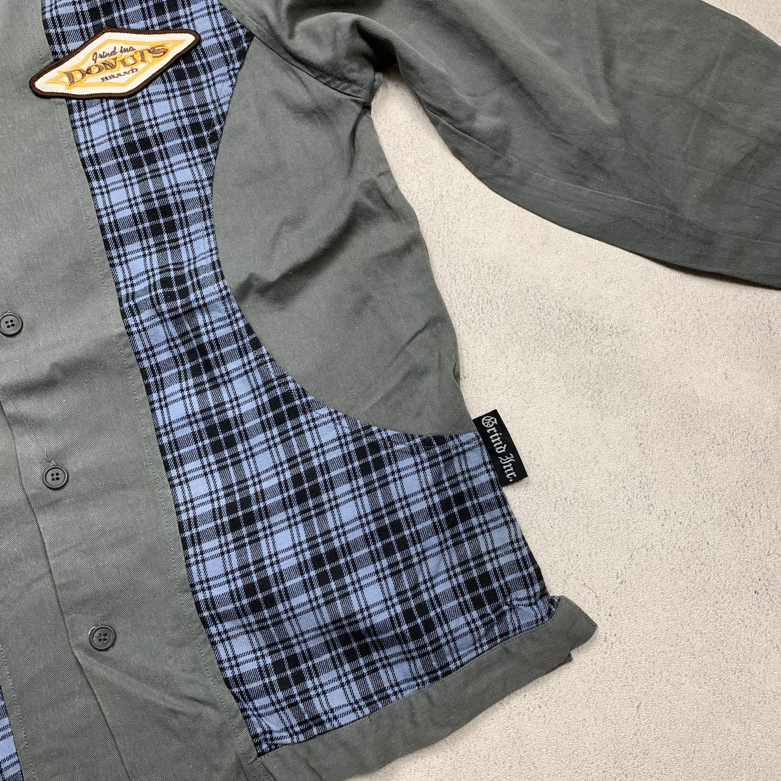 Vintage Vintage Grind Inc Custom Wear Button Up Shirt Size US M / EU 48-50 / 2 - 3 Thumbnail
