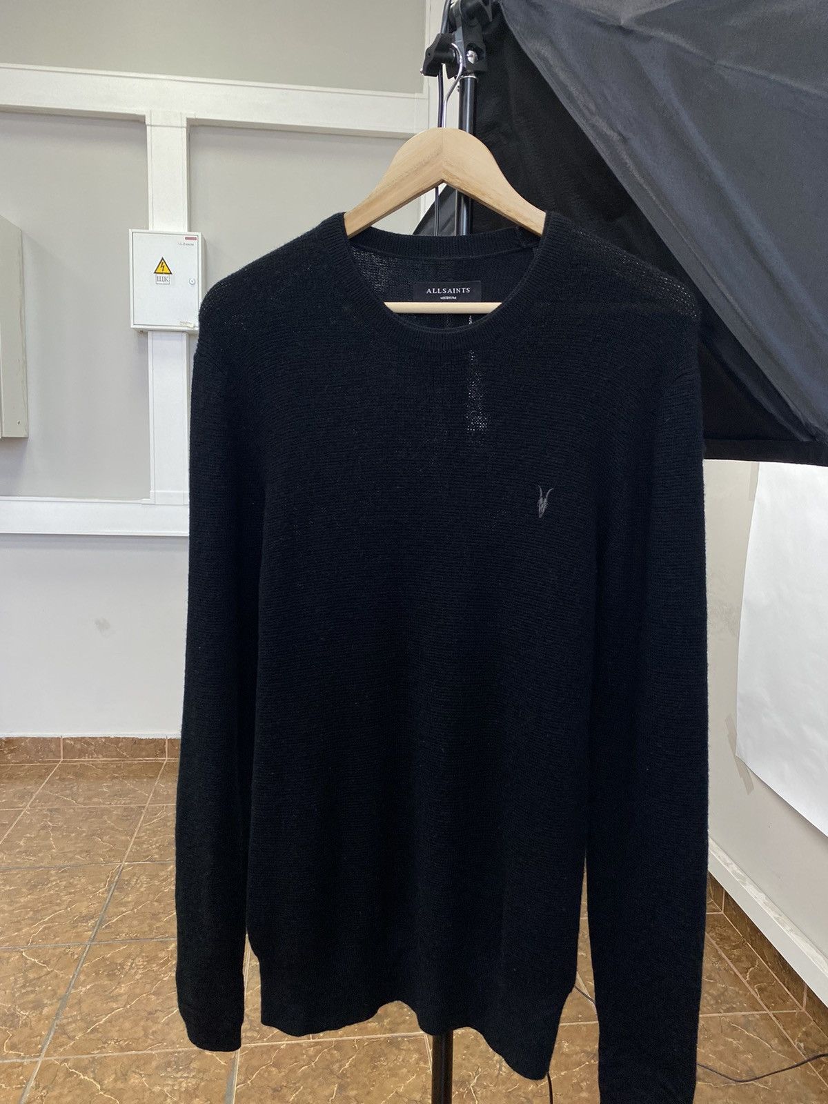 Allsaints 🇯🇵 Rare Allsaints Merino Wool Knit Sweaters Japan Style Retro Size US M / EU 48-50 / 2 - 1 Thumbnail