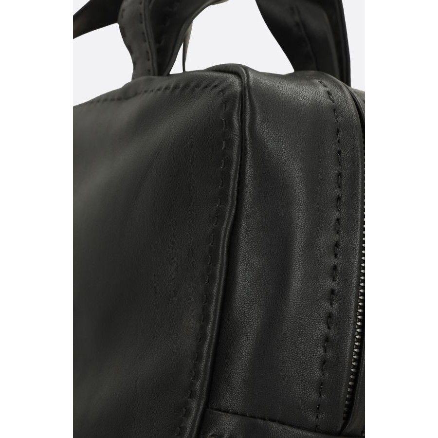 Prada PRADA $5300 Black Nappa Leather Work Bag New & Authentic Size ONE SIZE - 4 Thumbnail