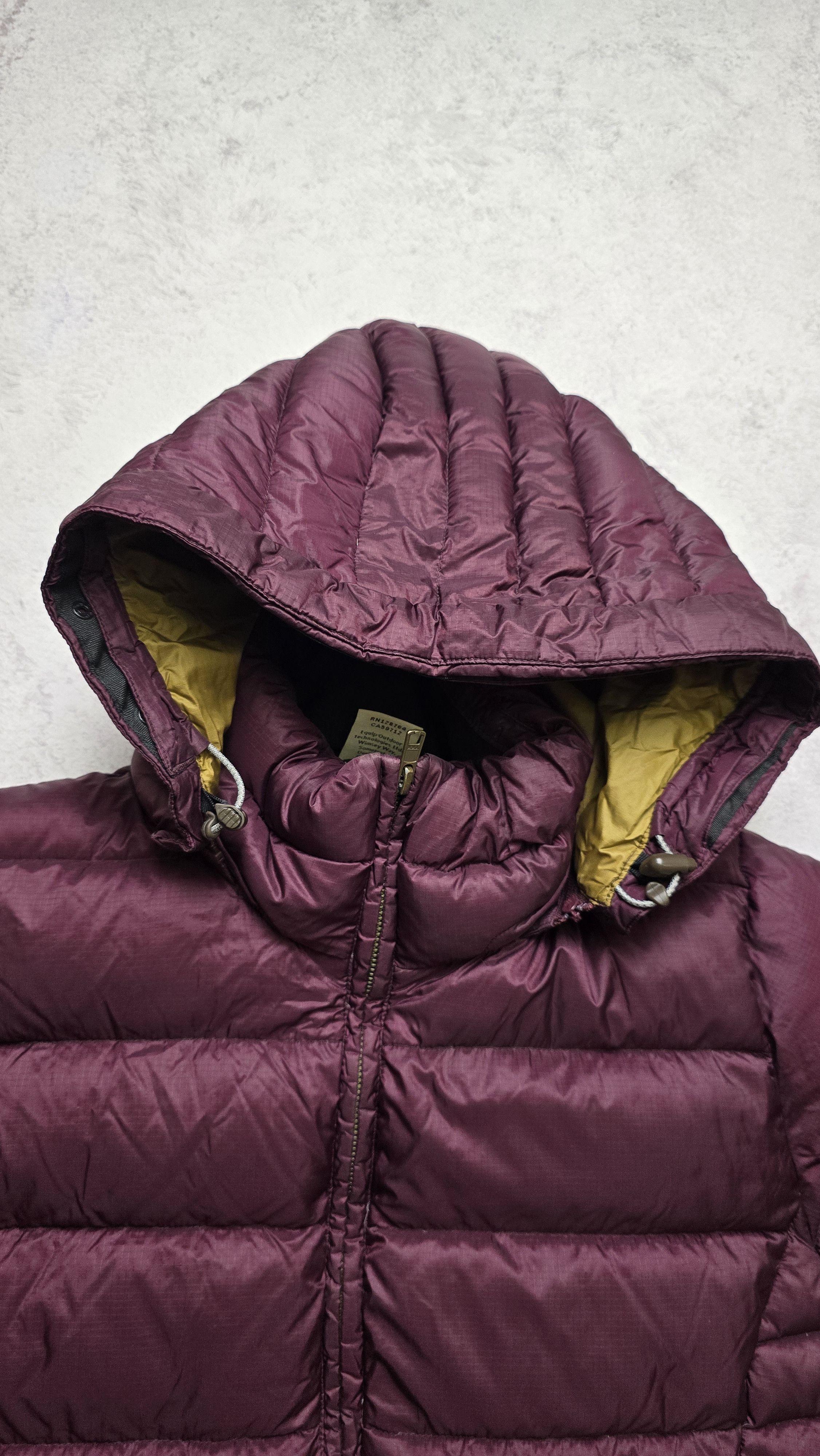 Rab Rab Deep Cover Down Parka Hooded Burgundy Winter Jacket Size M / US 6-8 / IT 42-44 - 9 Thumbnail