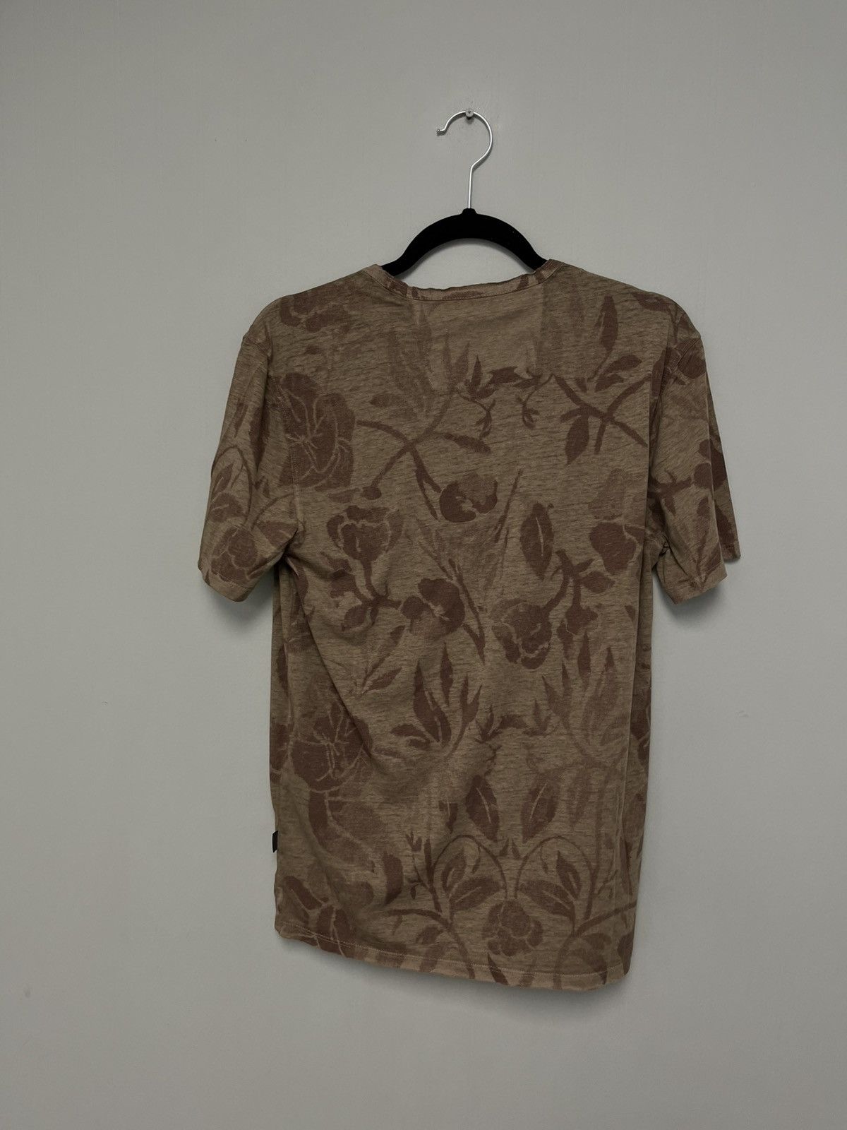 John Varvatos Barrow Fading Floral Burnout Crew. Small Size US S / EU 44-46 / 1 - 8 Thumbnail