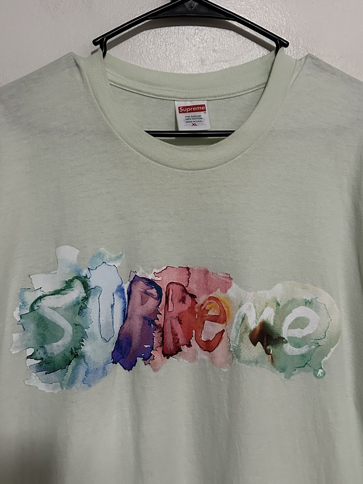 Supreme Supreme Watercolor Tee Size US XL / EU 56 / 4 - 2 Thumbnail
