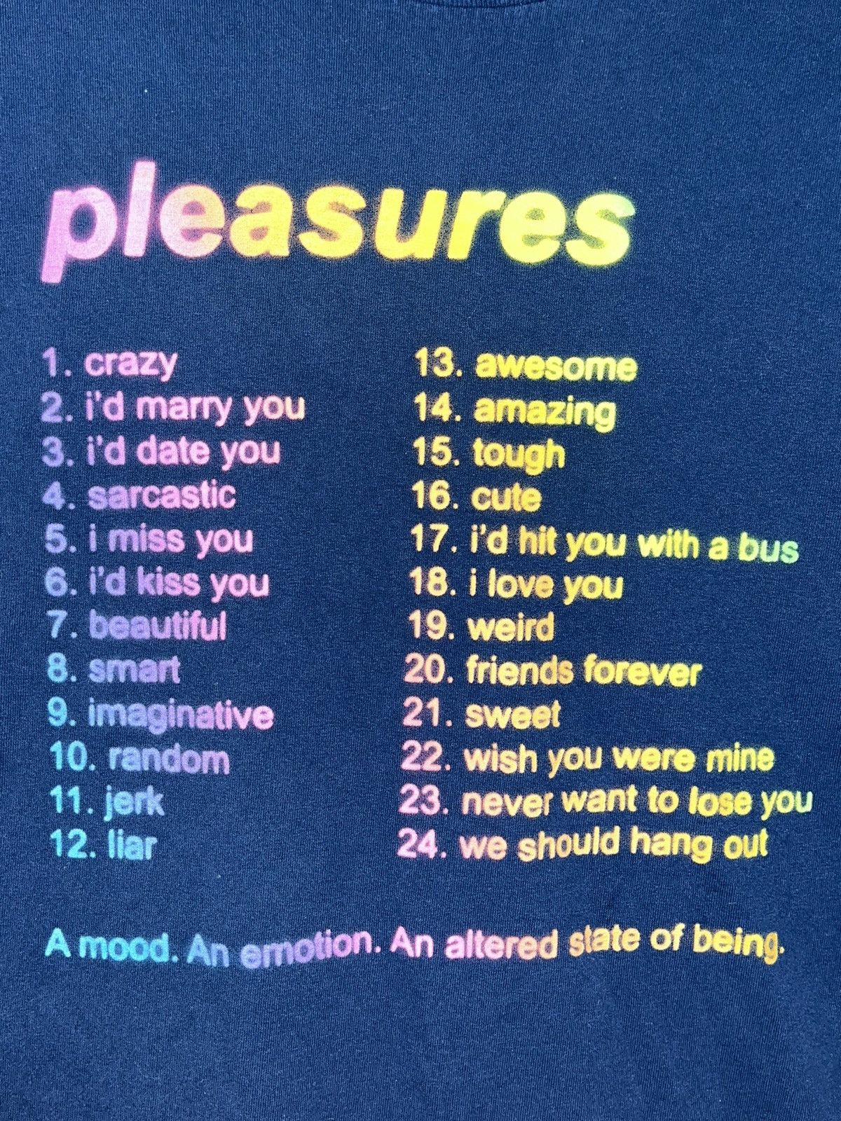 Other Crazy Y2K Faded Thrashed ERD Goth Baggy Skater Pleasures Tee Size US XL / EU 56 / 4 - 2 Thumbnail