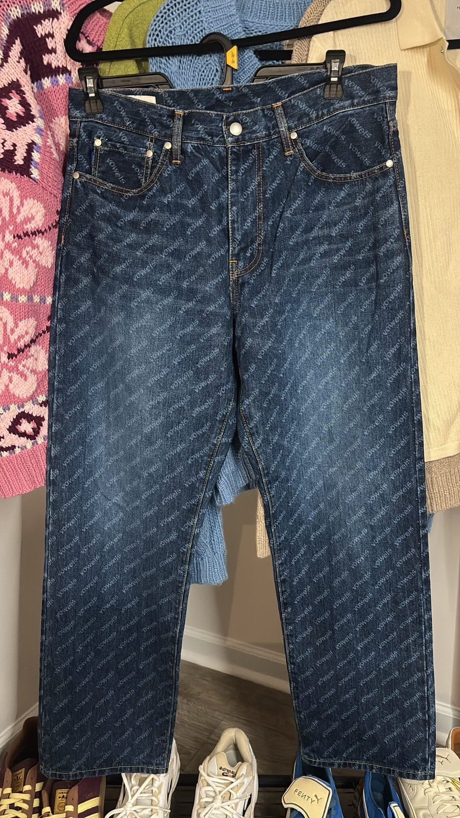 Other Vowels monogram laser denim Size US 32 / EU 48 - 2 Thumbnail