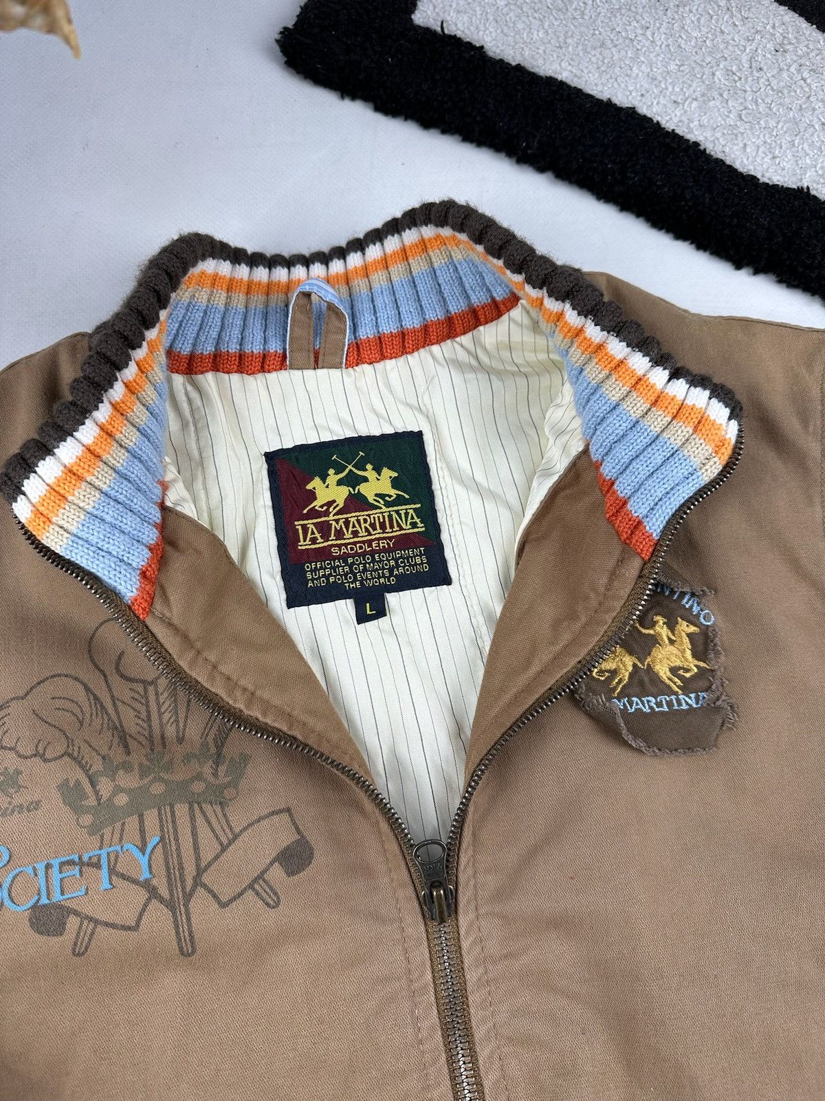 La Martina × Vintage Vintage La Martina Jacket Chief Keef style English team Size US L / EU 52-54 / 3 - 3 Thumbnail
