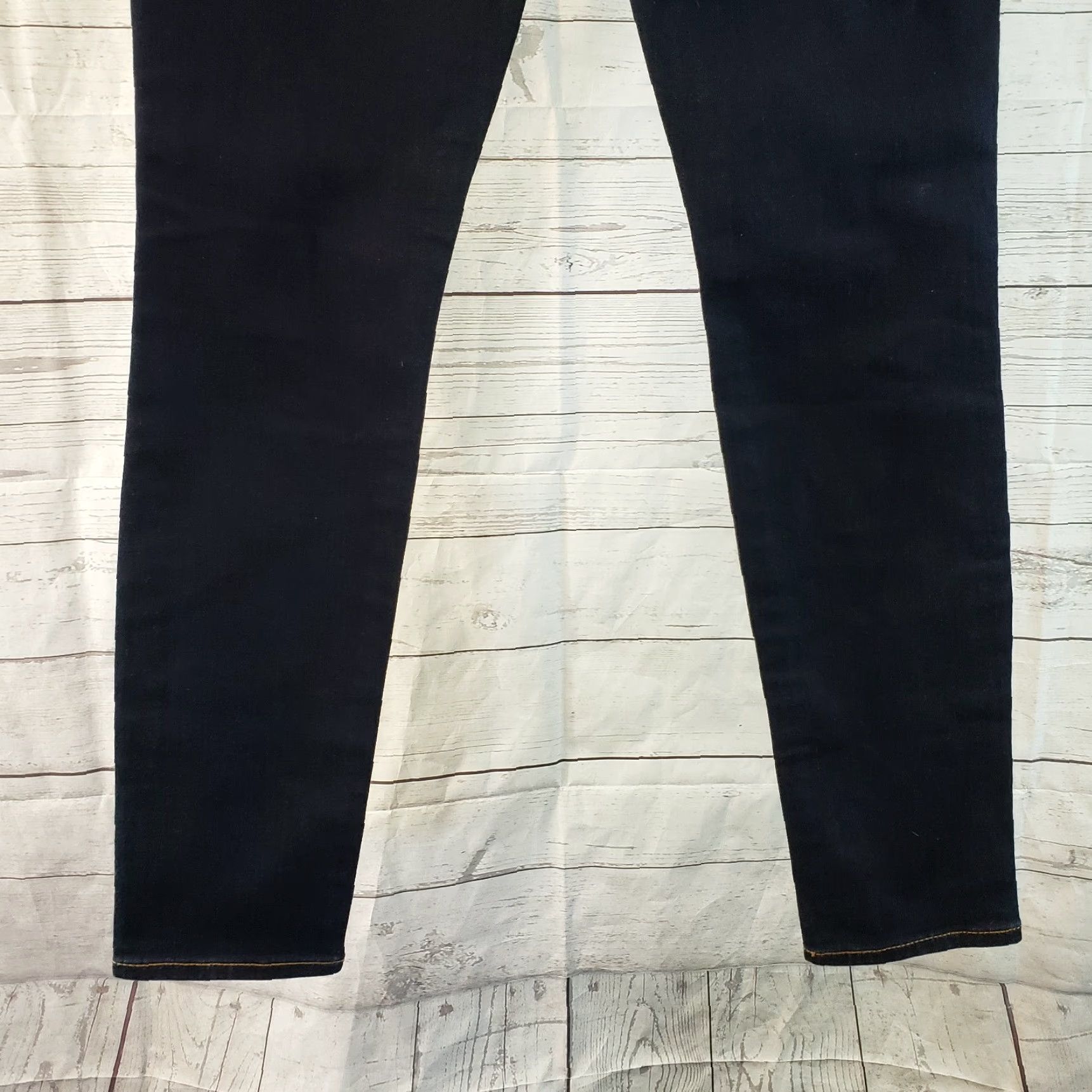 J.Crew J Crew Womens Mid Rise Skinny Jeans Sz 24 Blue Dark Wash Cotton Blend Denim Skinny 29 Inseam Mens Womens Girls Rules Size 42" / US 20 - 4 Thumbnail