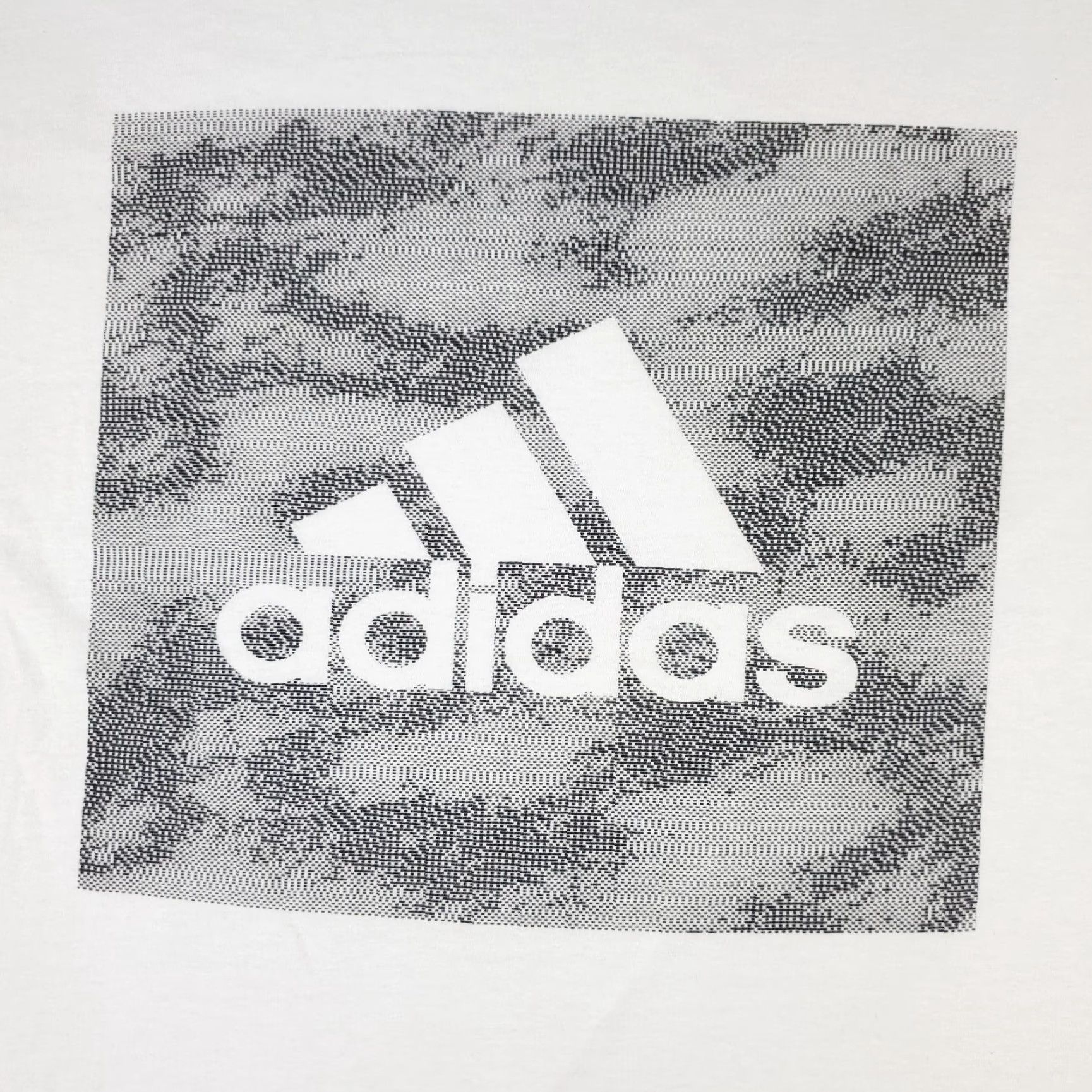 Adidas Adidas T-Shirt Men's Large White Logo Graphic Casual Short Sleeve Size US L / EU 52-54 / 3 - 2 Thumbnail