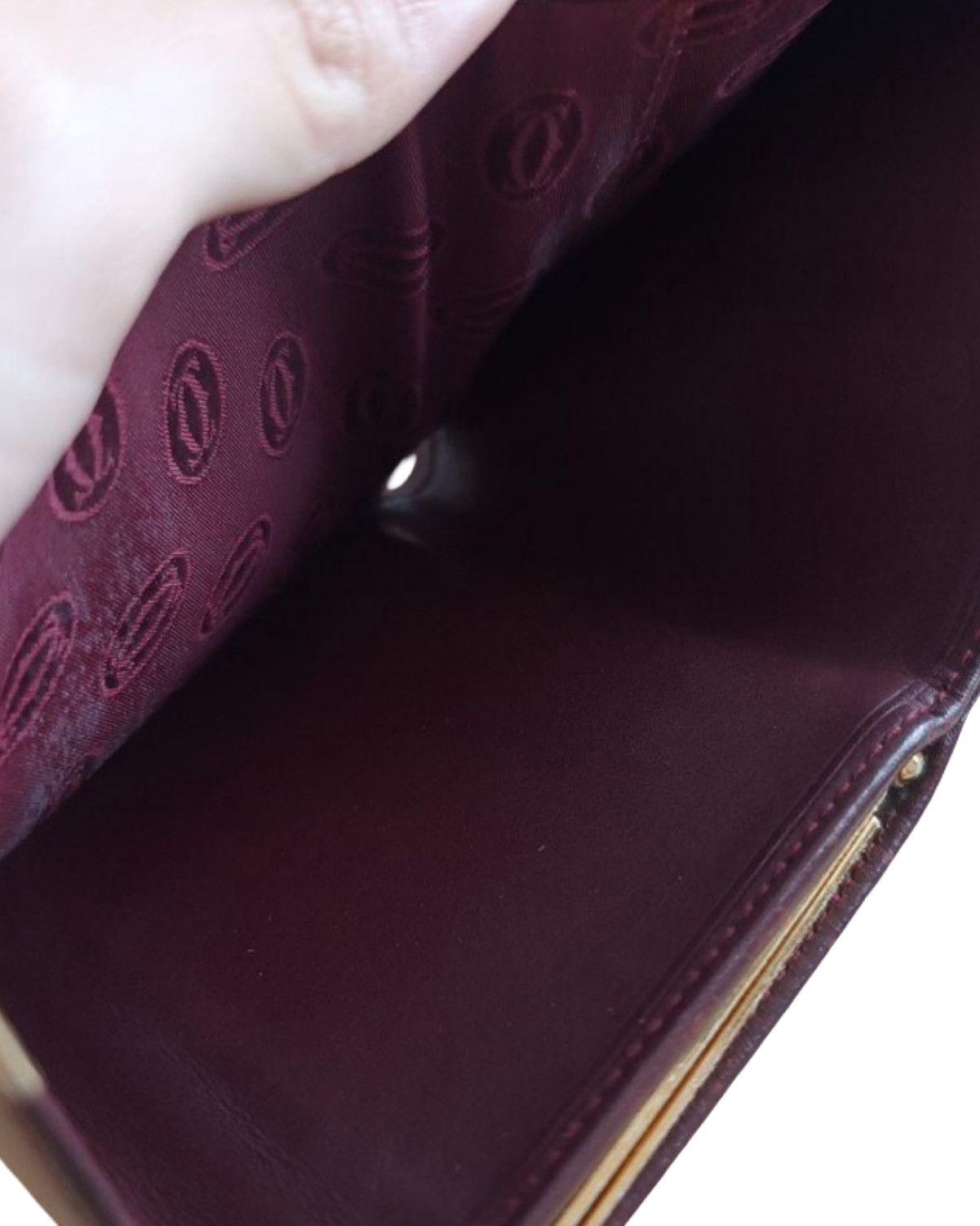 Cartier 🔥RARE🔥 Cartier Leather Wallet Size ONE SIZE - 7 Thumbnail