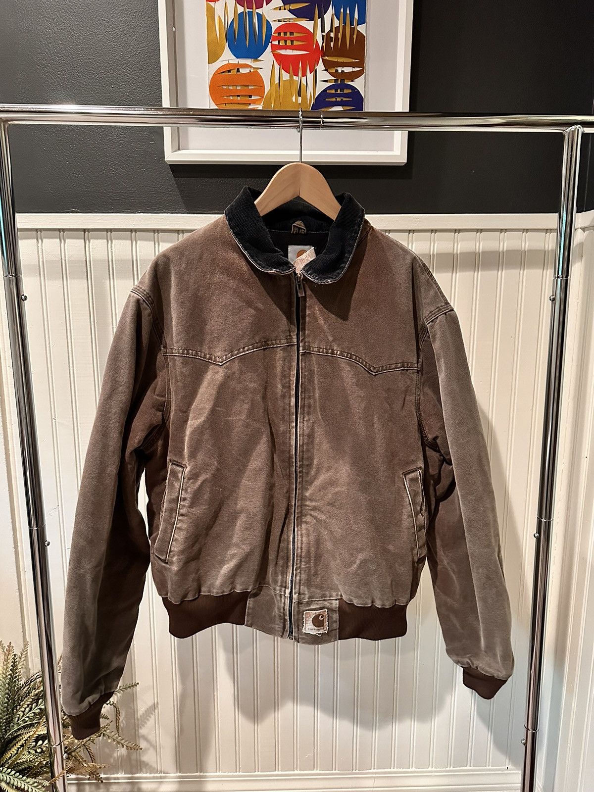 Carhartt × Streetwear × Vintage Crazy Vintage Faded Carhartt Santa