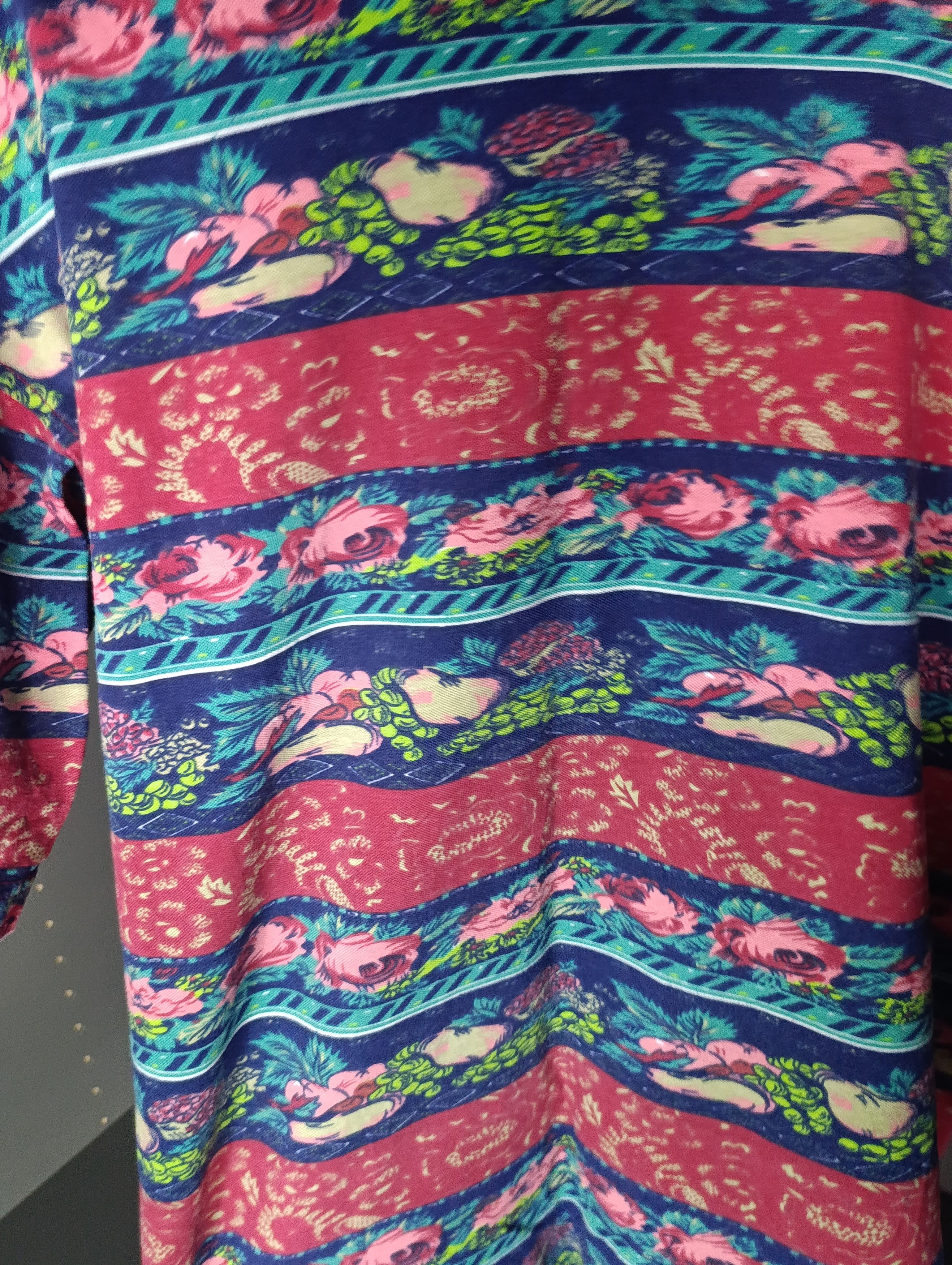 Vintage Vintage floral design boxy tshirt Size US L / EU 52-54 / 3 - 2 Thumbnail