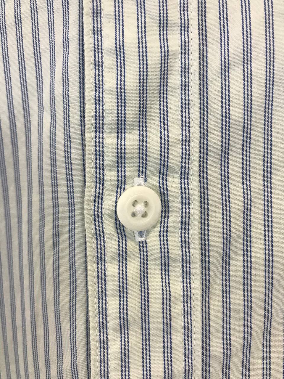 Allsaints Allsaints vintage designer striped shirt Size US L / EU 52-54 / 3 - 5 Thumbnail