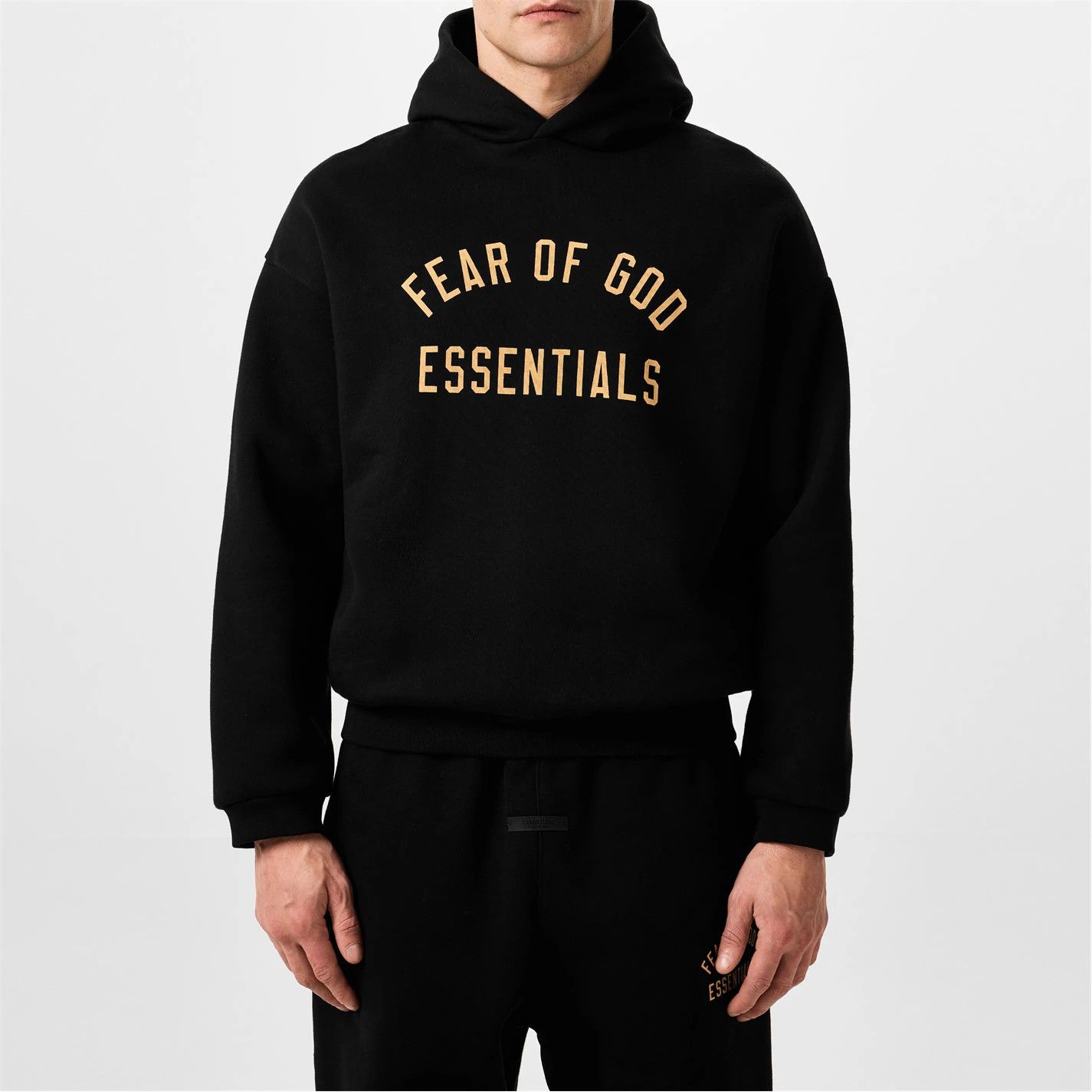 Fear of God o1g2r1mq0426 Fleece Hoodie in Black Size US L / EU 52-54 / 3 - 3 Thumbnail