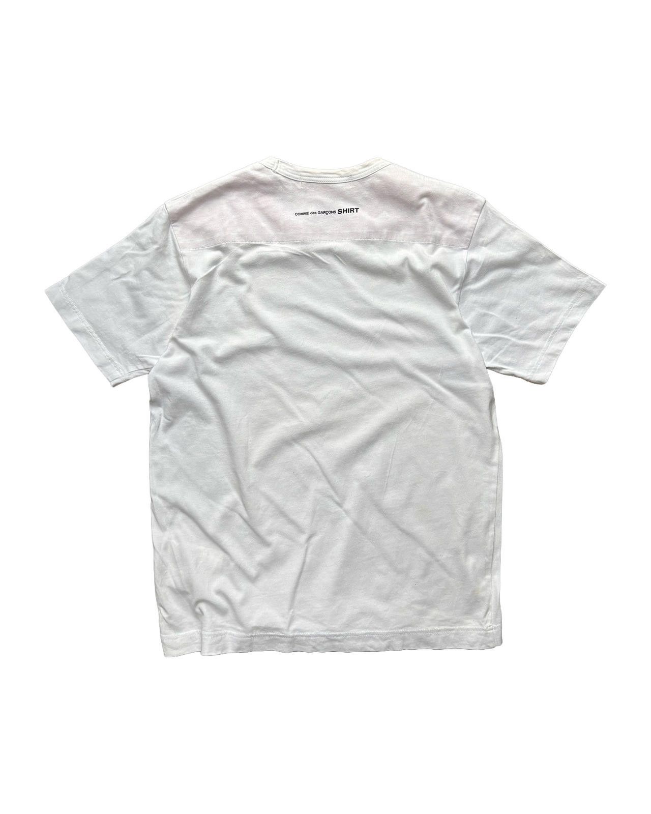 Comme des Garcons CDG Shirt Dot Panel Tee White S Size US S / EU 44-46 / 1 - 4 Thumbnail