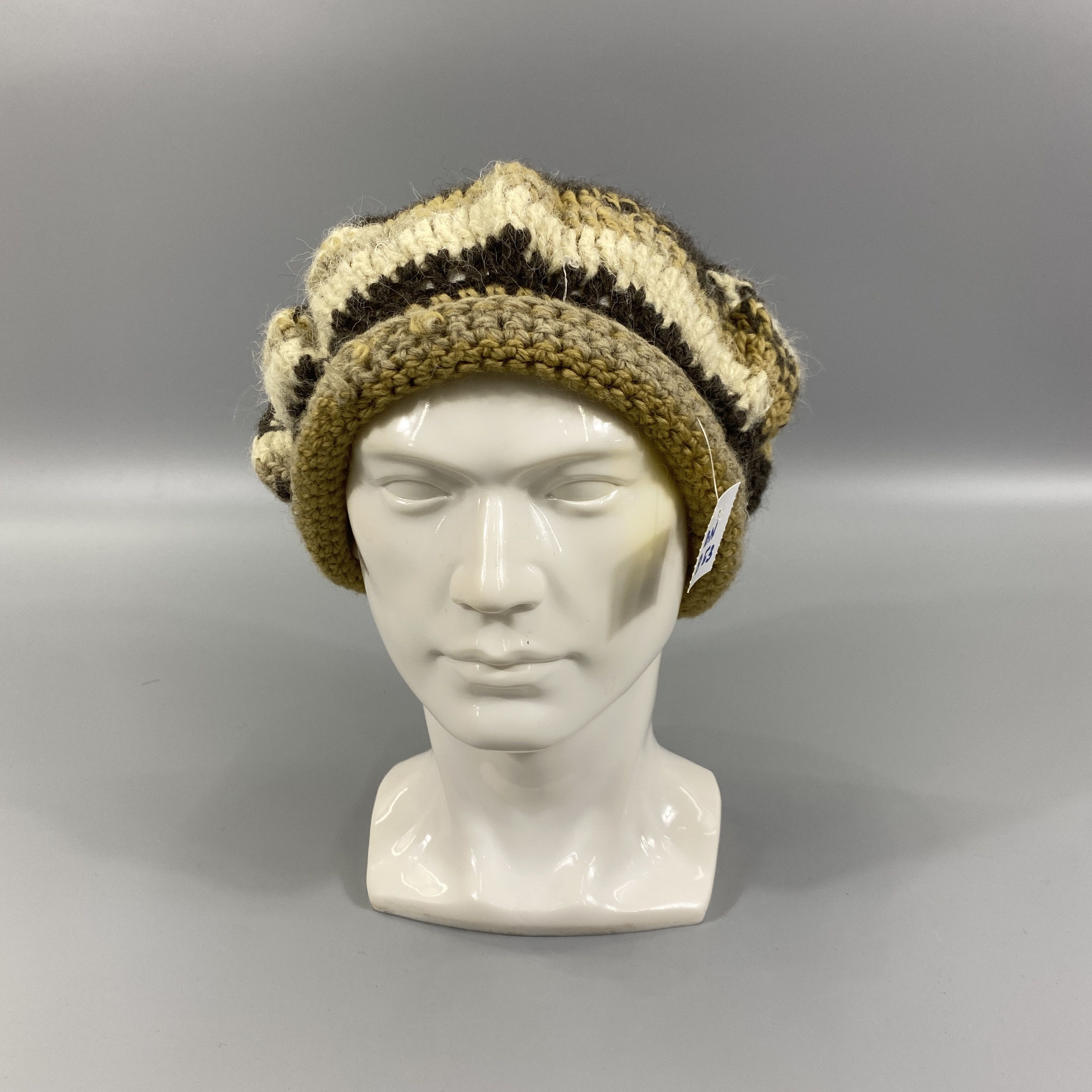 Japanese Brand Knit Snow Cap Hats -BN853 Size ONE SIZE - 2 Thumbnail
