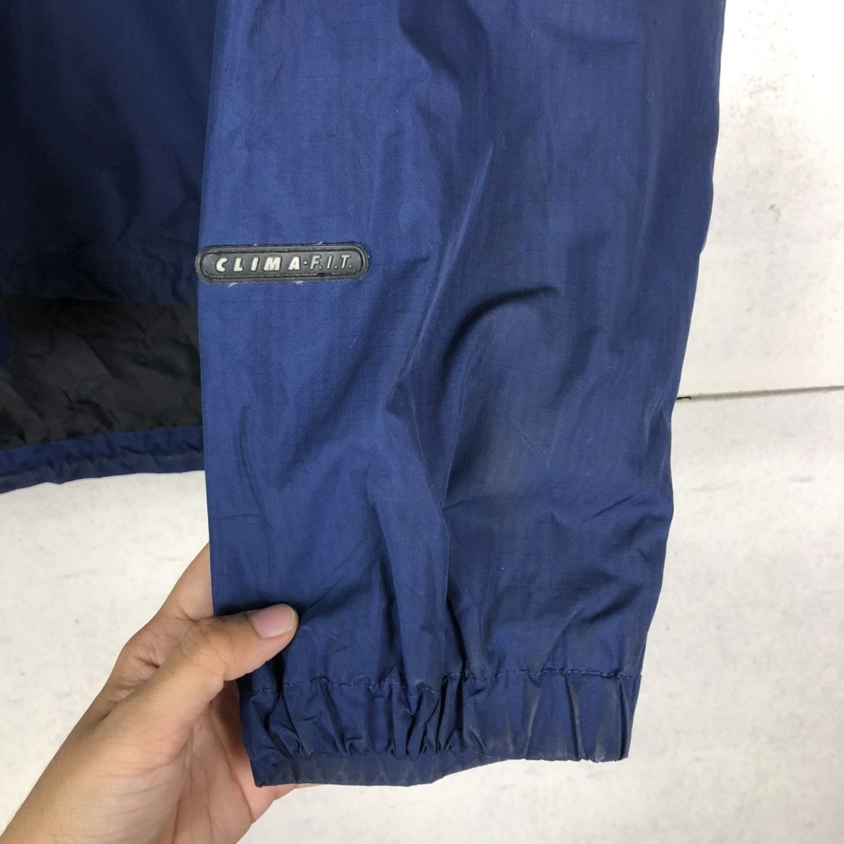 Nike 📌VINTAGE NIKE ANORAK PULL OVER JACKET BIG LOGO SWOOSH Size US L / EU 52-54 / 3 - 14 Thumbnail