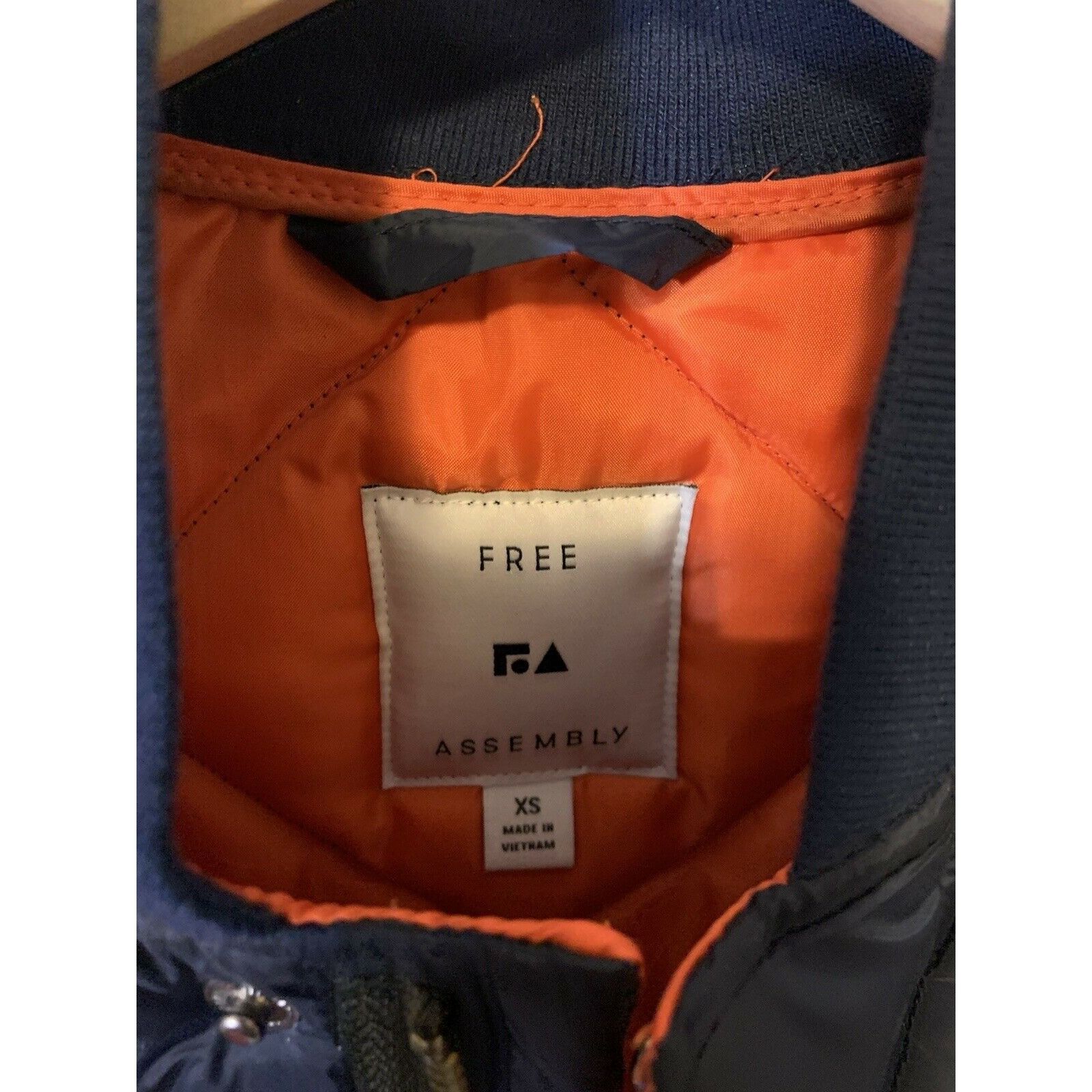 Other Free Assembly Womens XS Everyday Diamond Quilted Vest Blue Size XS / US 0-2 / IT 36-38 - 2 Thumbnail