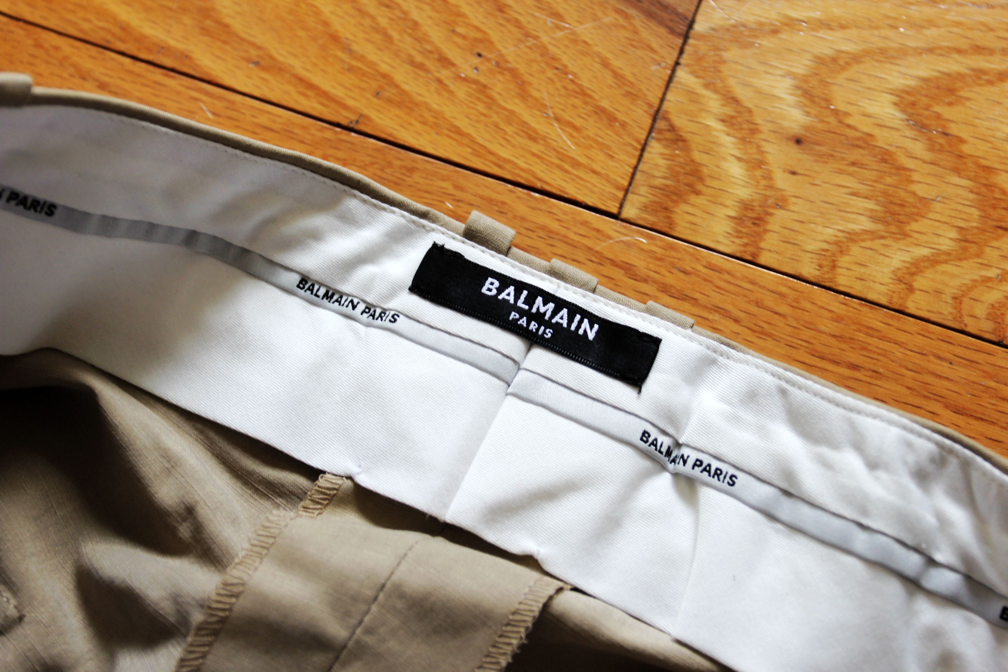Balmain BNWT SS24 BALMAIN ECRU HEMP BERMUDA SHORTS 52 Size US 36 / EU 52 - 9 Thumbnail
