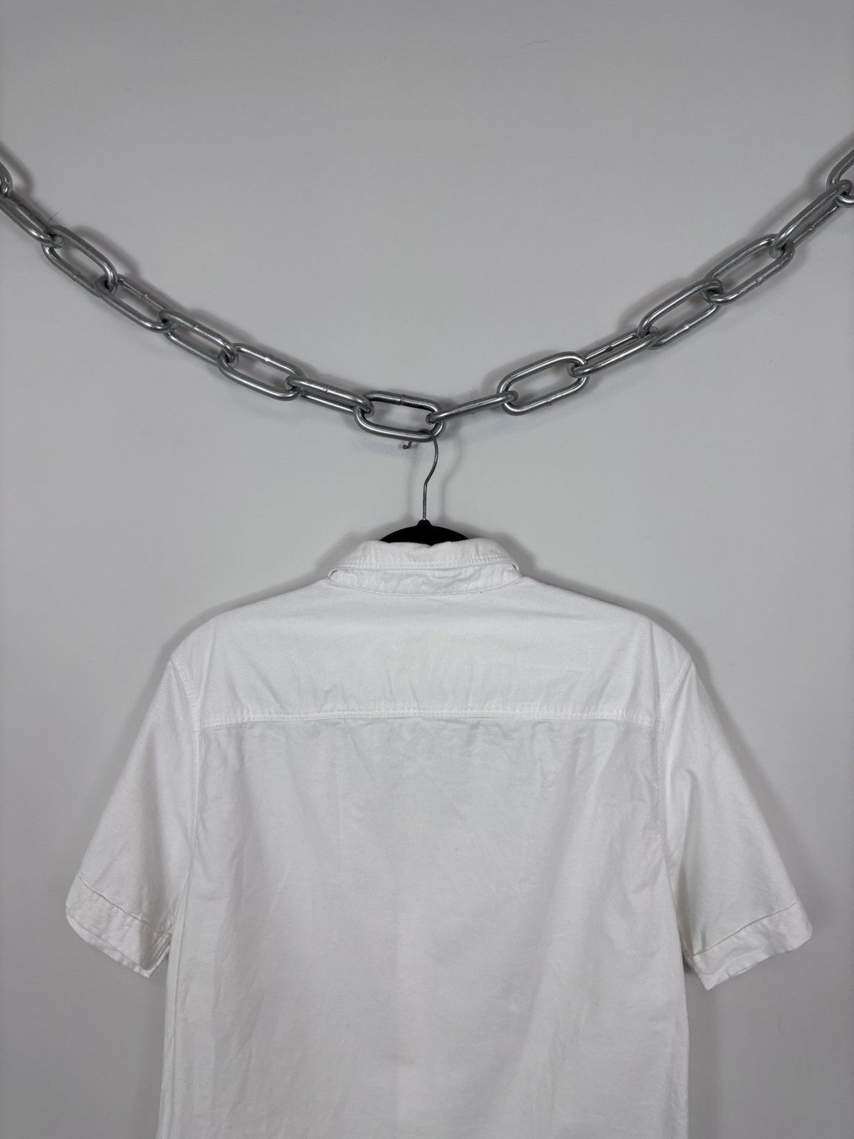 Allsaints AllSaints Men’s Hungtingdon SS Shirt Short Sleeve White Size US M / EU 48-50 / 2 - 17 Thumbnail