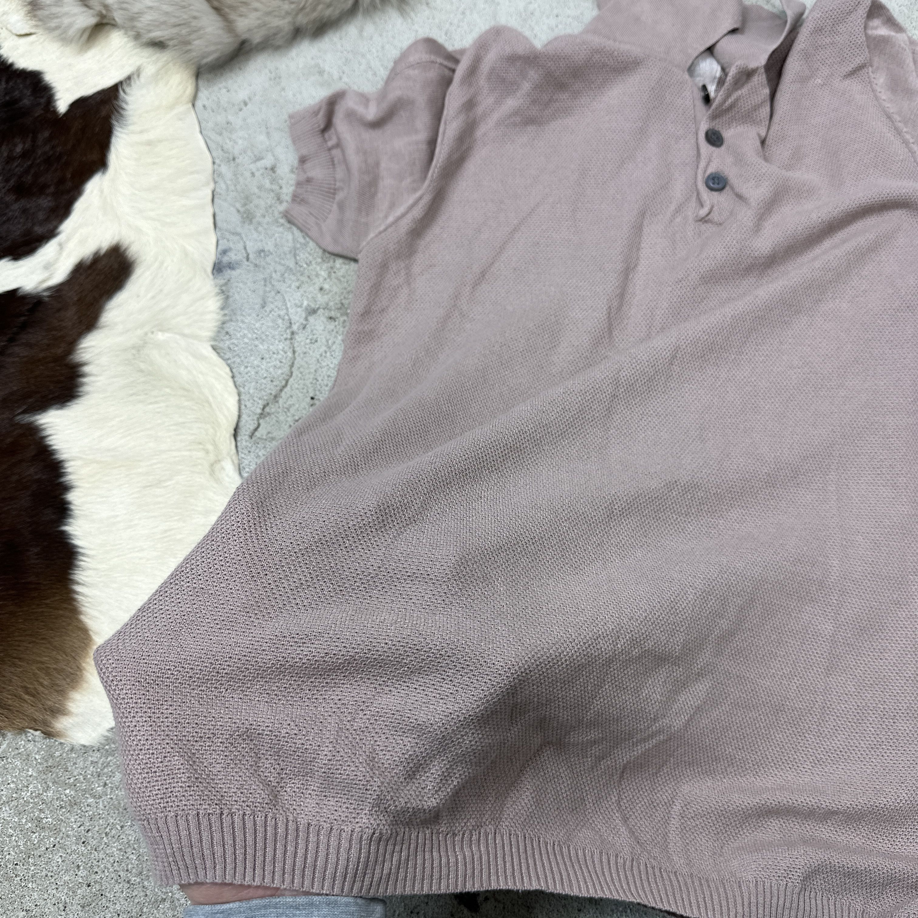 Vintage Vintage Cashmere Dear Cashmere Polo Sweater T-shirt Y2K Size US L / EU 52-54 / 3 - 4 Thumbnail