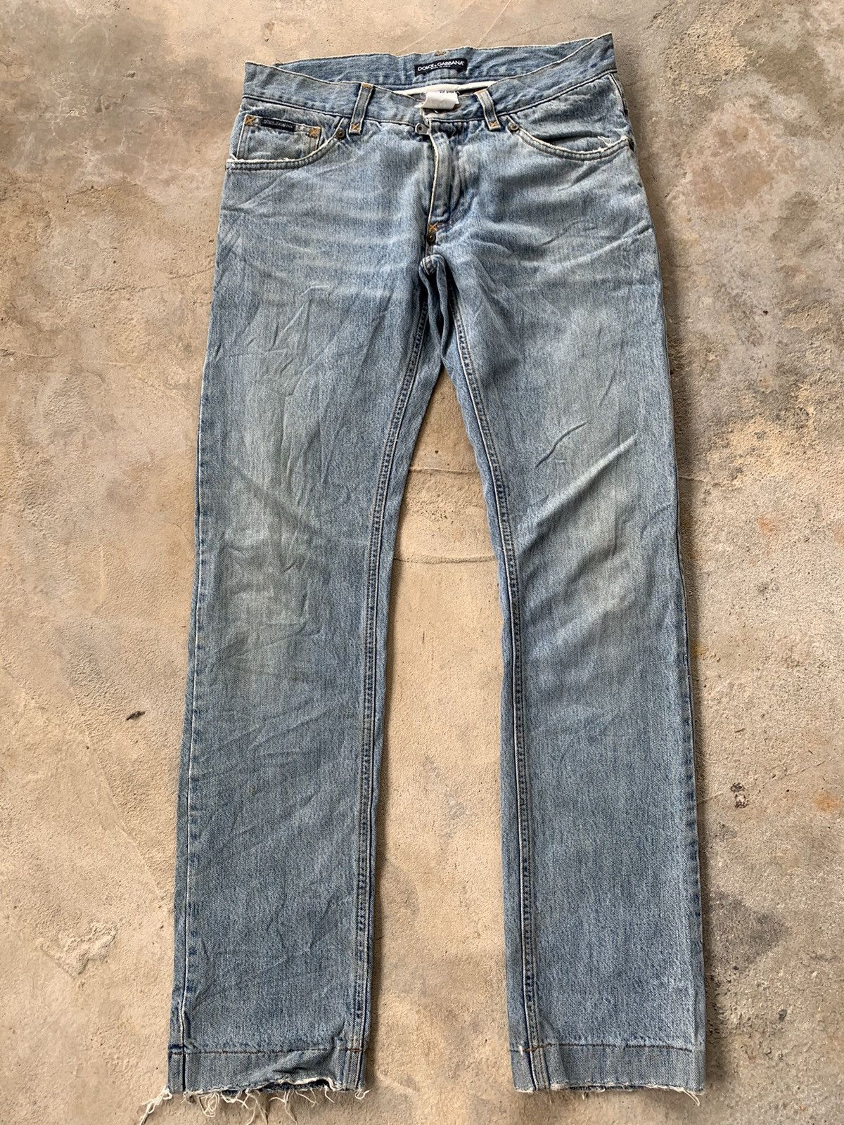 Dolce & Gabbana Distressed Denim