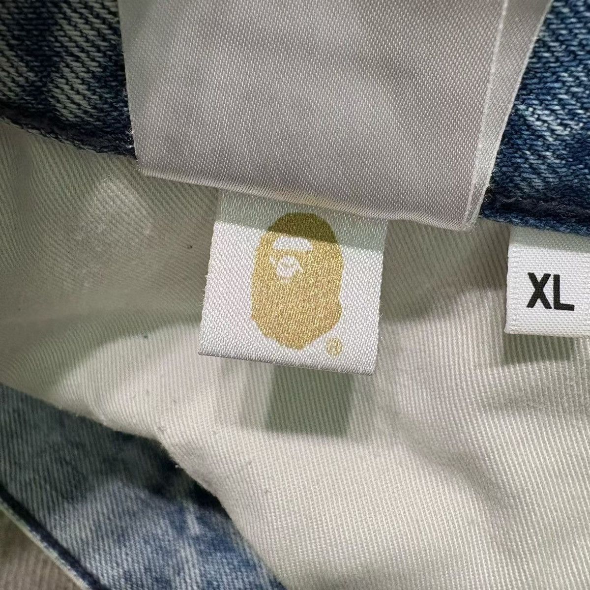Bape BAPE STAR JEANS SHORT Size US 34 / EU 50 - 8 Thumbnail