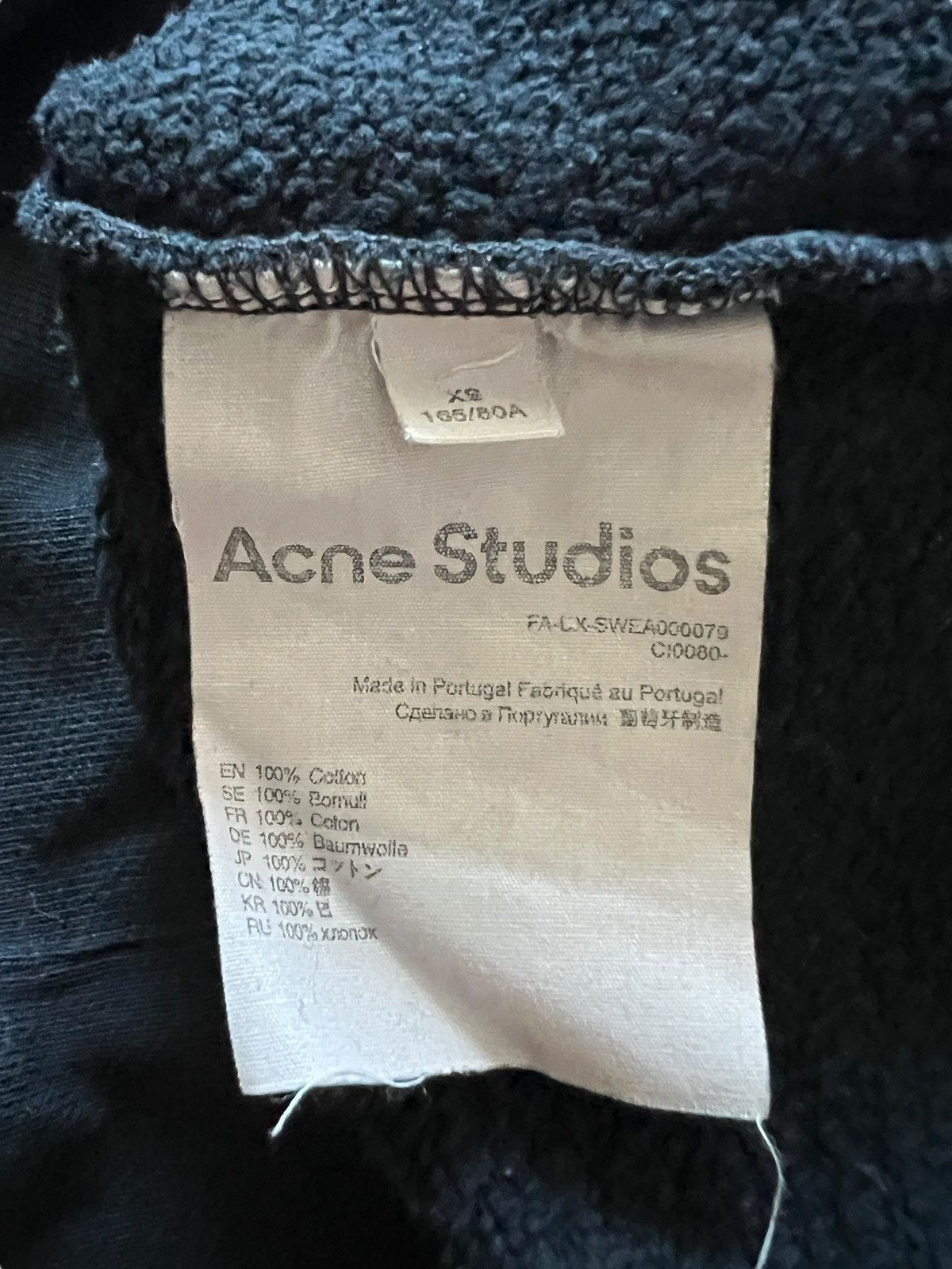 Acne Studios Acne Studios Beaded Face Sweatshirt Size XS / US 0-2 / IT 36-38 - 8 Thumbnail