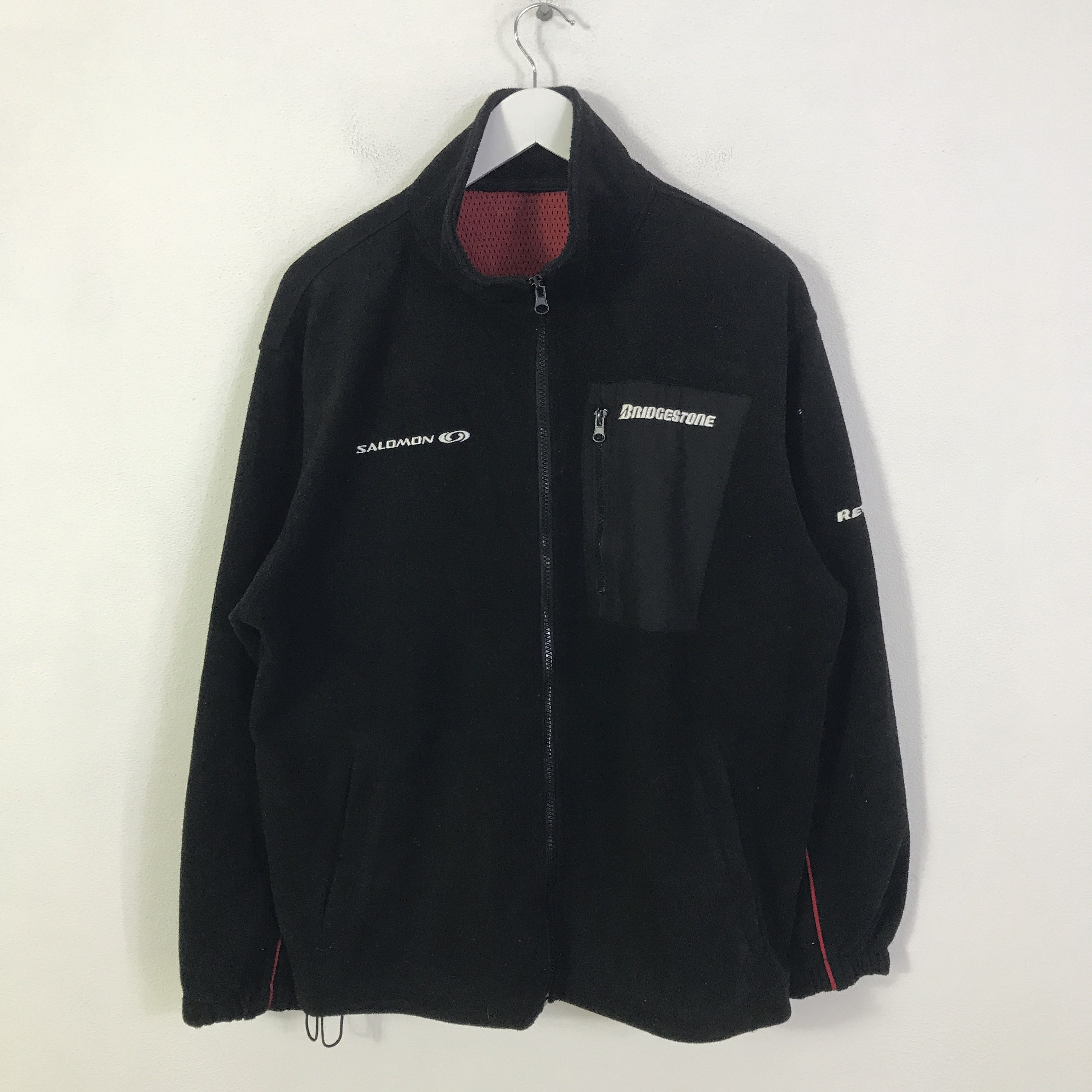 Japanese Brand salomon x bridgestone flecce jacket K122B10 Size US L / EU 52-54 / 3 - 1 Thumbnail