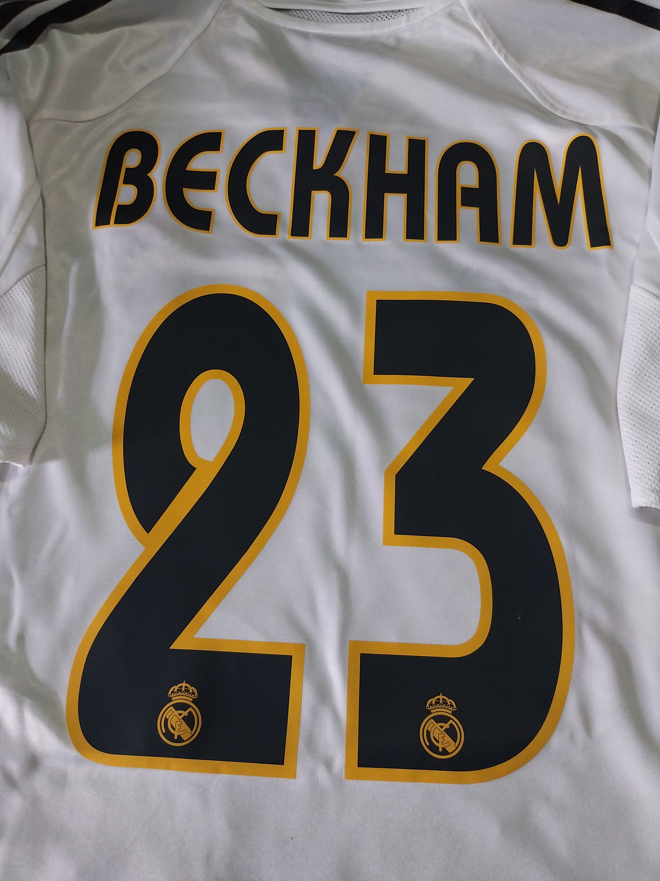 Adidas Real madrid home 2004/2005 david beckham jersey football Size US L / EU 52-54 / 3 - 14 Thumbnail