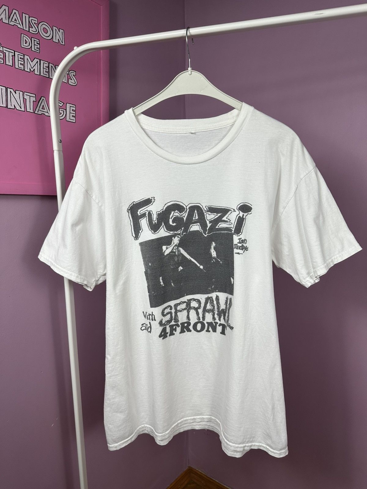 Fugazi 2010 Fugazi Vintage T-Shirt Rock Tour Promo Band Tee Size US L / EU 52-54 / 3 - 1 Thumbnail