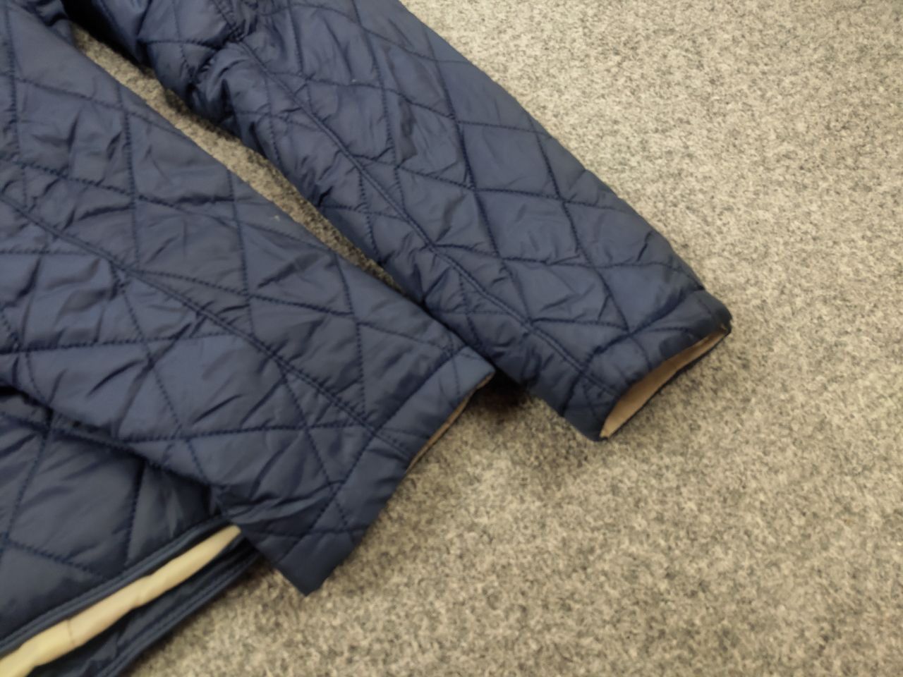 Barbour flyweight cavalry quilted Pocket Classic Zip jacket
