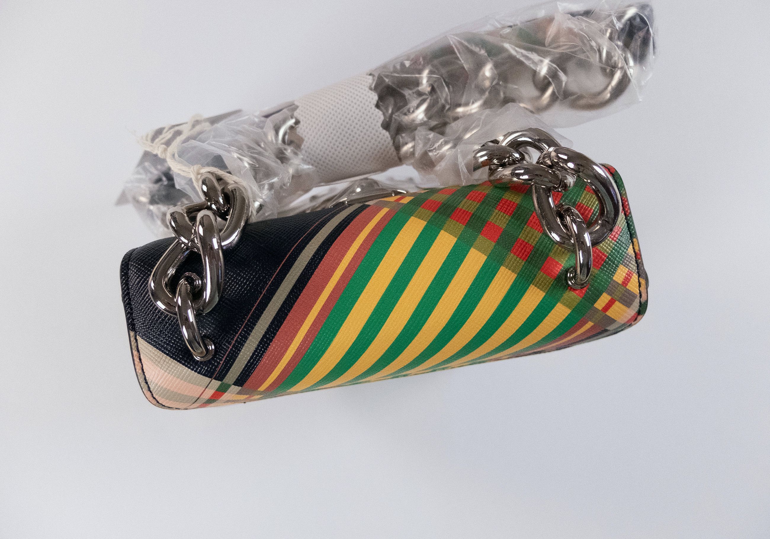 Vivienne Westwood VIVIENNE WESTWOOD Jodie tartan coated canvas saddle bag Size ONE SIZE - 12 Thumbnail