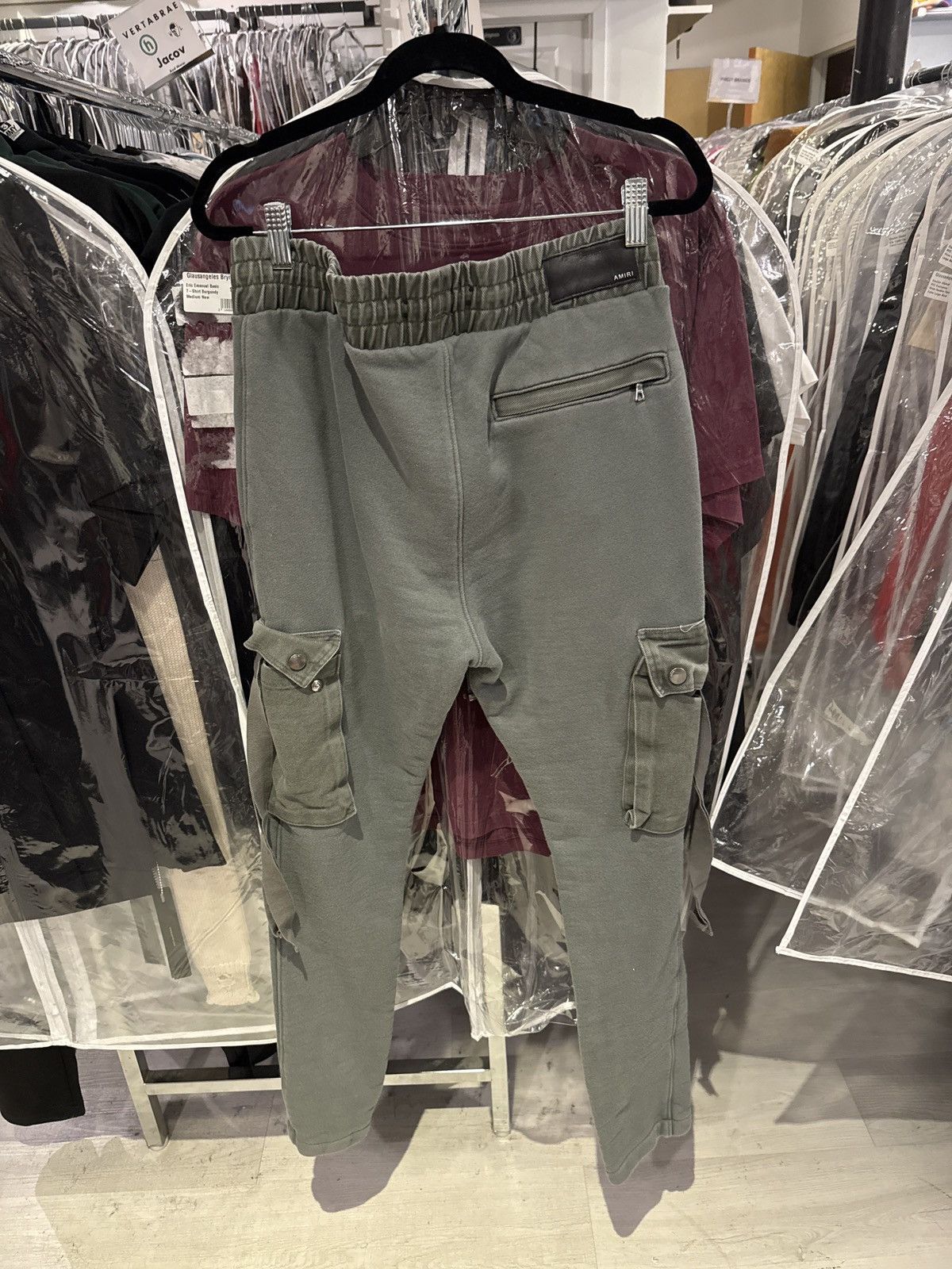 Amiri Amiri Green Joggers Size Medium Size US 33 - 2 Thumbnail