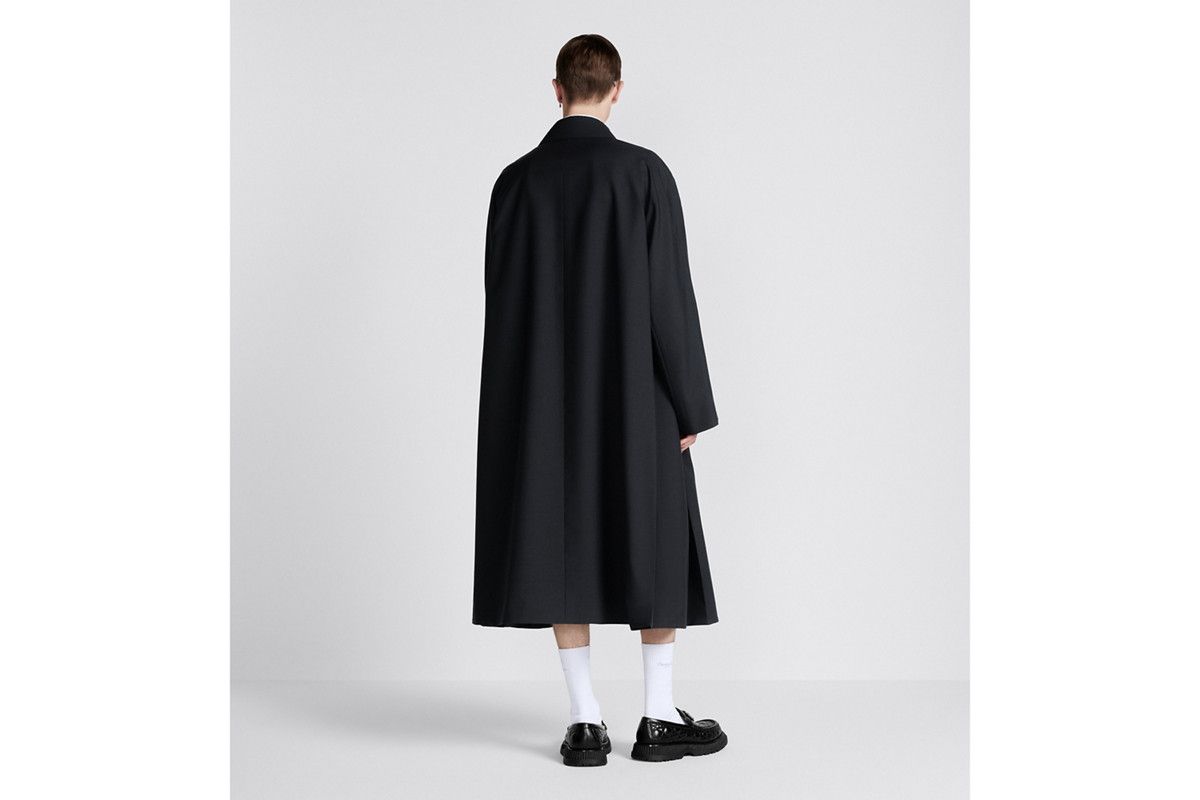 Dior o1bcso1str0226 Long Coat in Blue Size US XL / EU 56 / 4 - 6 Thumbnail