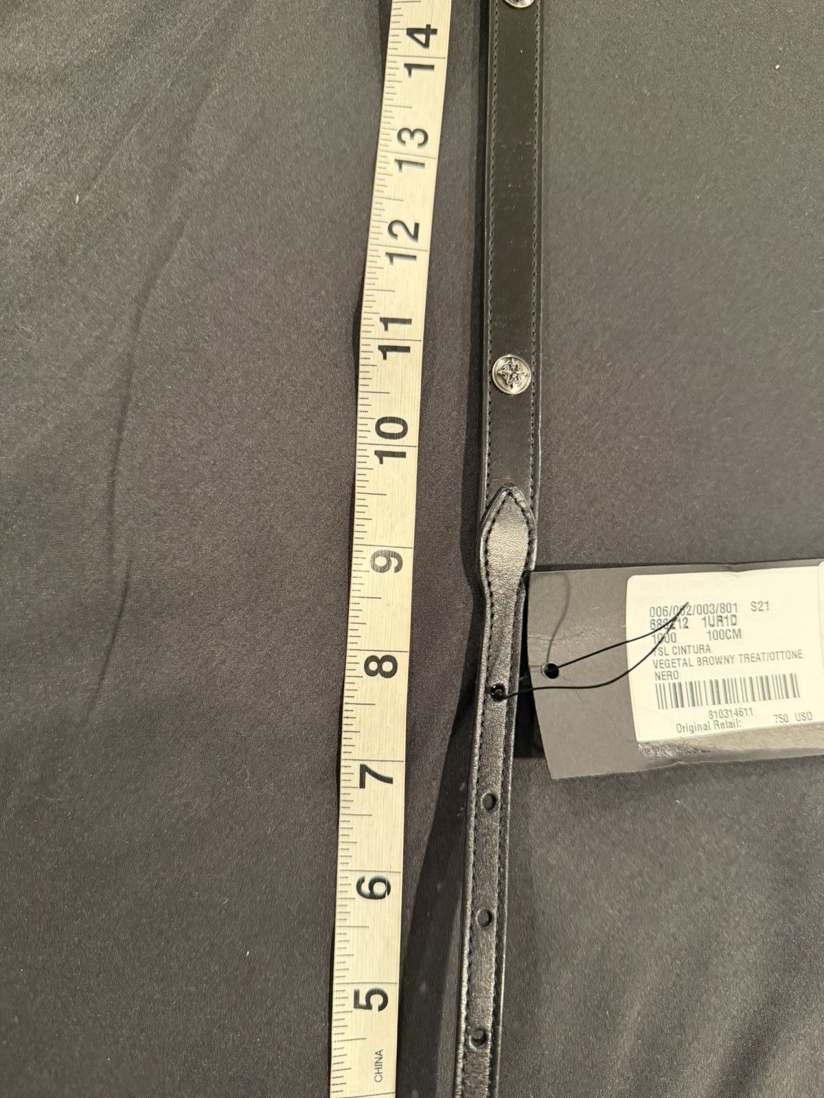 Saint Laurent Paris Saint Laurent men’s western skinny belt. 100/38. $750 Size 38 - 13 Thumbnail