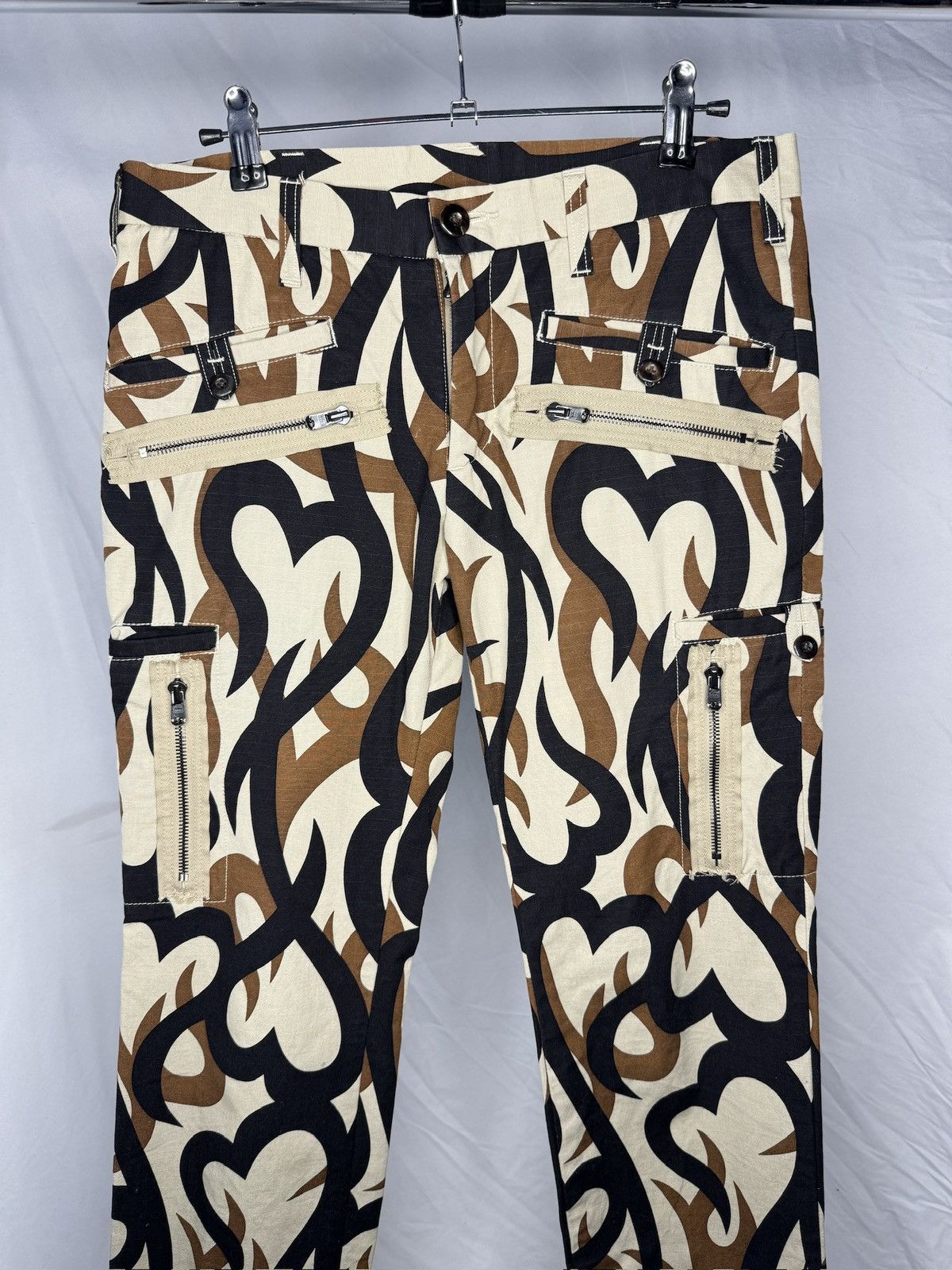 Number (N)ine Number (N)ine Tribal Heart Camo Pant Size US 32 / EU 48 - 2 Thumbnail