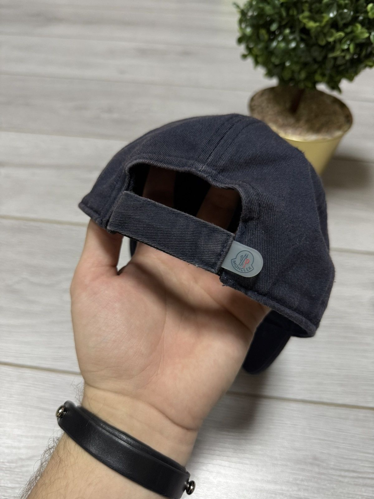 Moncler Moncler centr logo cap hat Size ONE SIZE - 3 Thumbnail