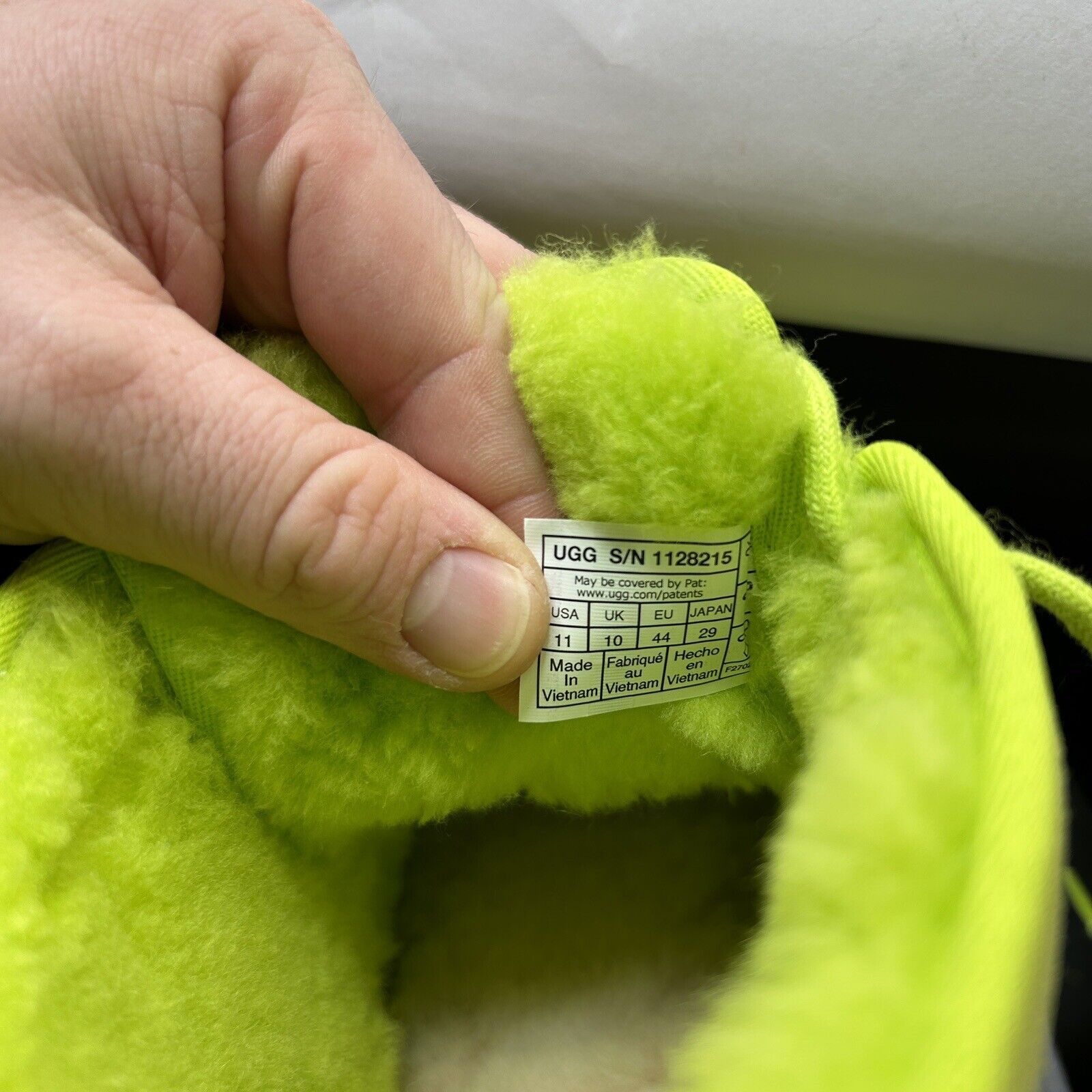 Ugg UGG Neumel Chopd Chukka Boots “Key Lime/Grinch” 2023 Size US 11 / EU 44 - 5 Thumbnail