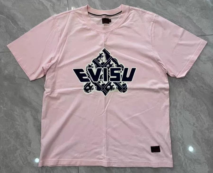 Evisu Evisu Men's Blue Short Sleeve T-shirt Size US XL / EU 56 / 4 - 1 Thumbnail