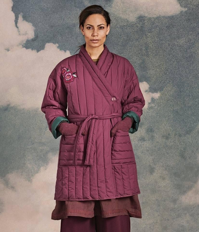 Gudrun Sjoden Gudrun Sjoden Qulted Coat Kimono Belted size M Size M / US 6-8 / IT 42-44 - 4 Thumbnail