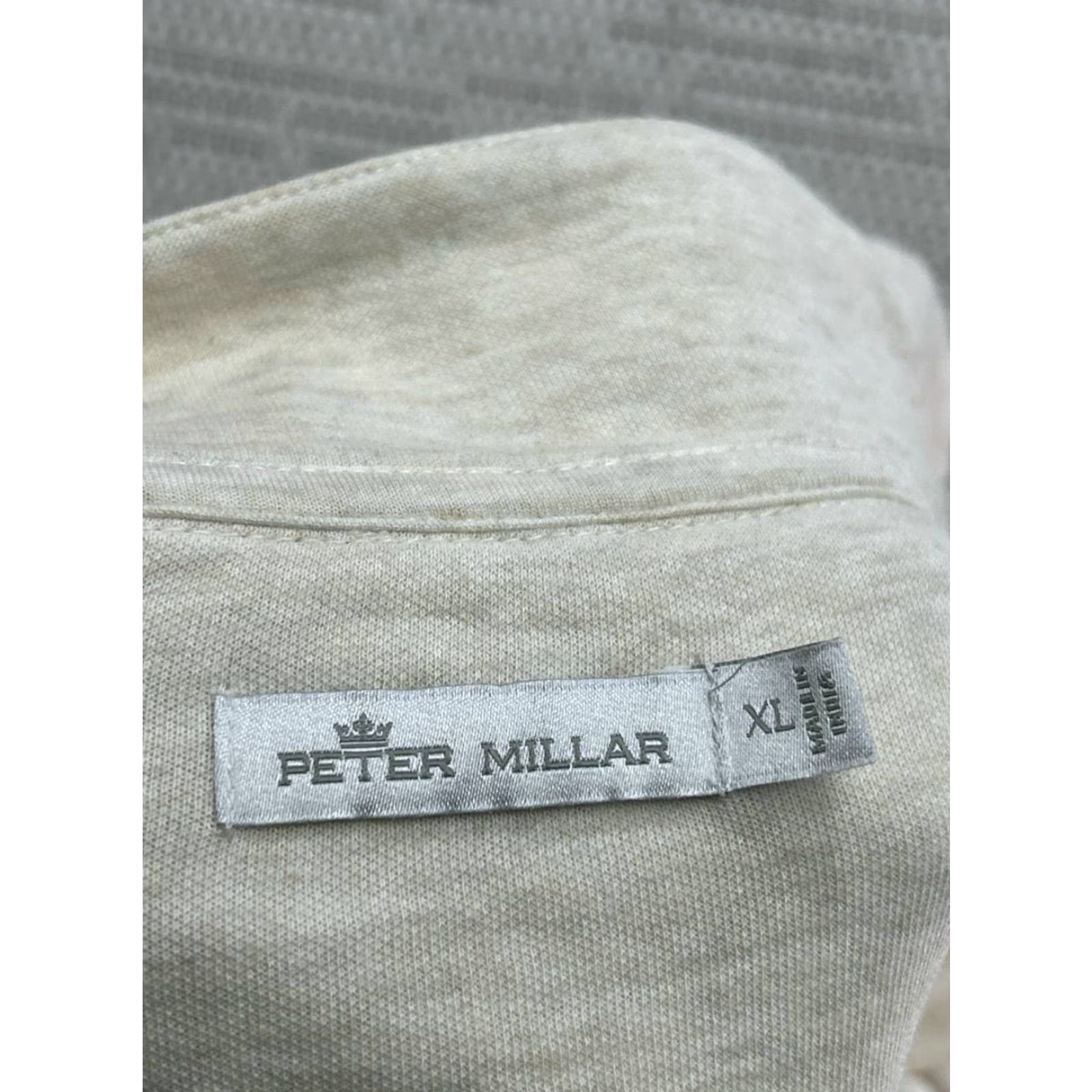 Peter Millar Peter Millar Sweater Womens XL Gray Cotton Knit Crew Neck Raglan Sleeve Cardigan Casual Mens Womens Boys Girls Size XL / US 12-14 / IT 48-50 - 4 Thumbnail
