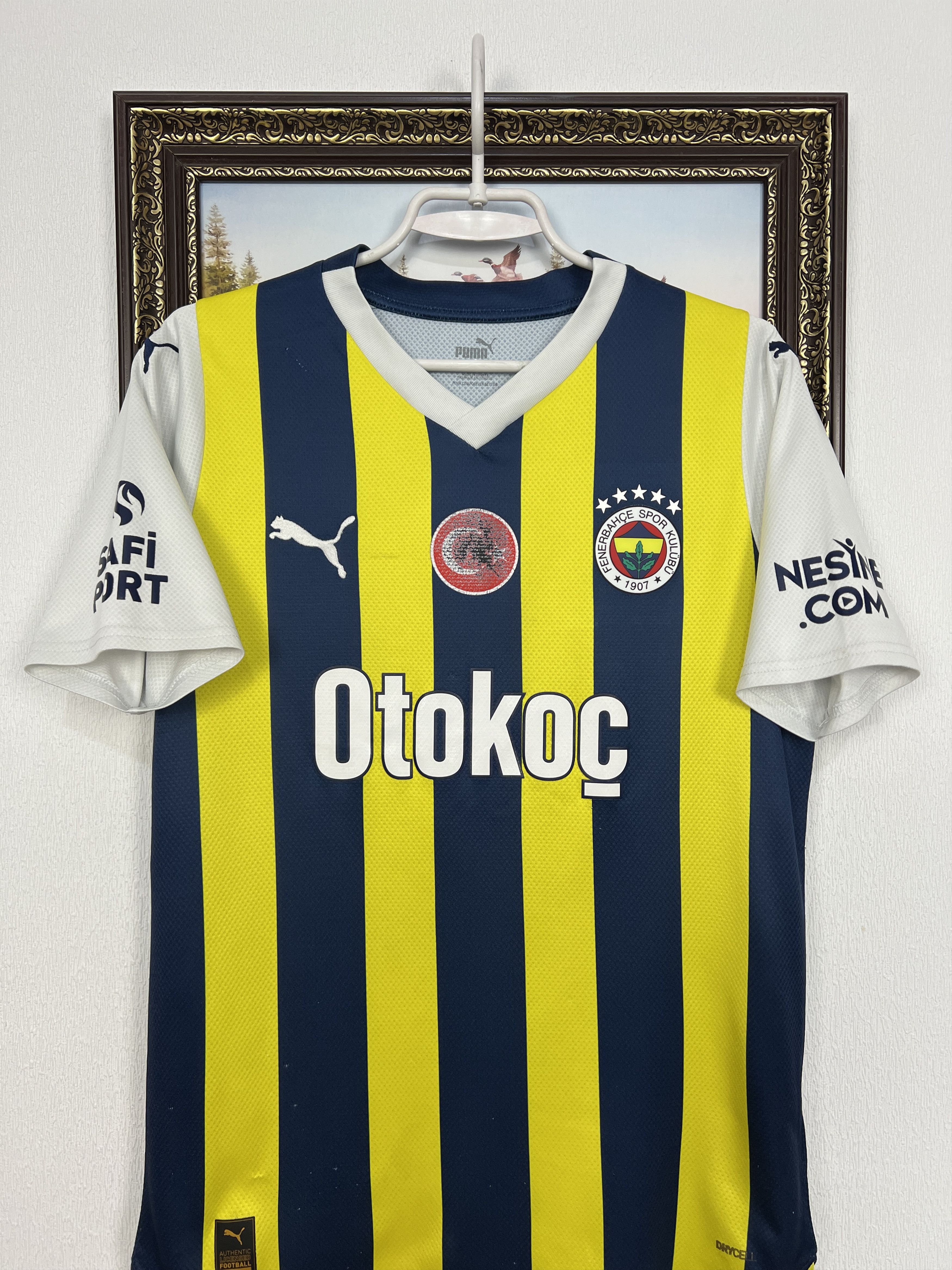 Puma Fenerbahce Home football shirt 2023 Soccer Puma Jersey Size US M / EU 48-50 / 2 - 2 Thumbnail