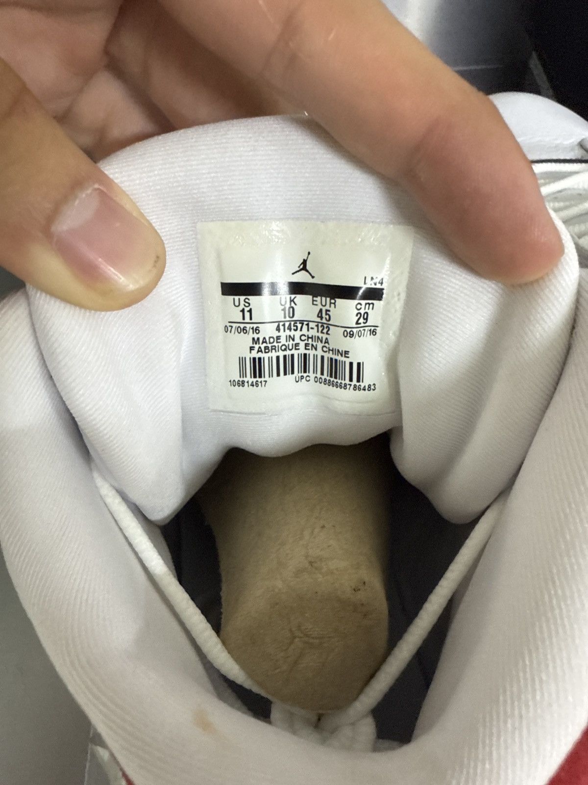 Jordan Brand Jordan 13 og chicago Size US 11 / EU 44 - 7 Thumbnail
