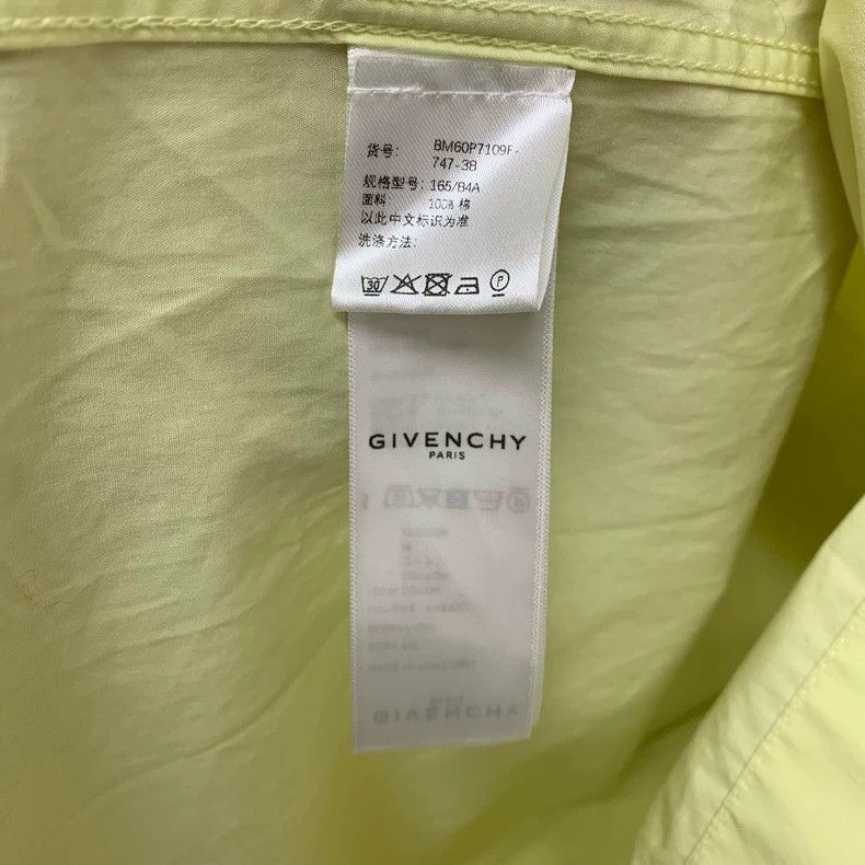 Givenchy Givenchy Size38 Solid Open Sleeve Short Sleeve Top Size 38 Size US M / EU 48-50 / 2 - 7 Thumbnail