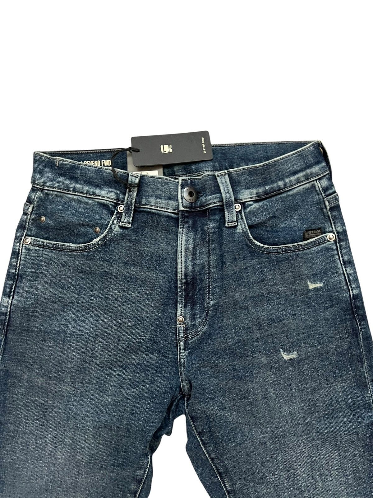 G-Star G-Star Raw Mens 3301 Slim Jeans Denim $170 Gray Size 30/32 Size US 30 / EU 46 - 2 Thumbnail