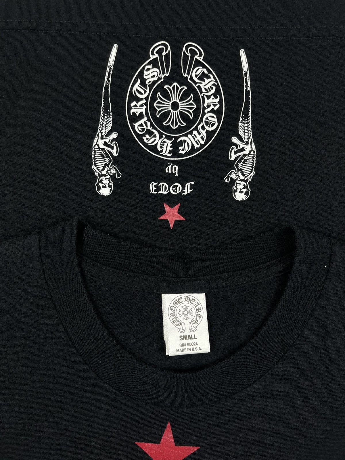 Chrome Hearts Chrome Hearts Joe Foti Skeeter Dog Star Skull Tshirt Size US S / EU 44-46 / 1 - 4 Thumbnail
