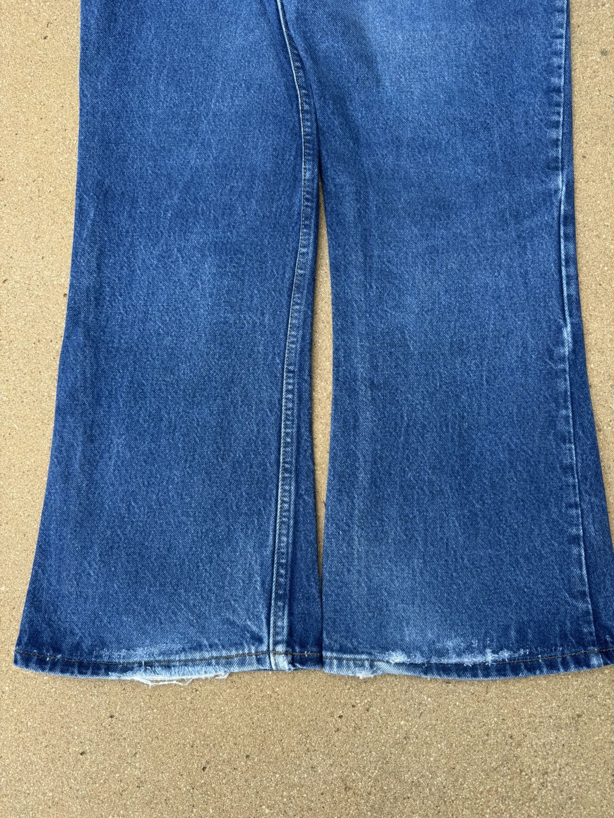 Levi's × Vintage Vtg 80’s Levi’s 646 Orange Tab Bellbottom Flare Jeans 36x29 Size US 36 / EU 52 - 8 Thumbnail