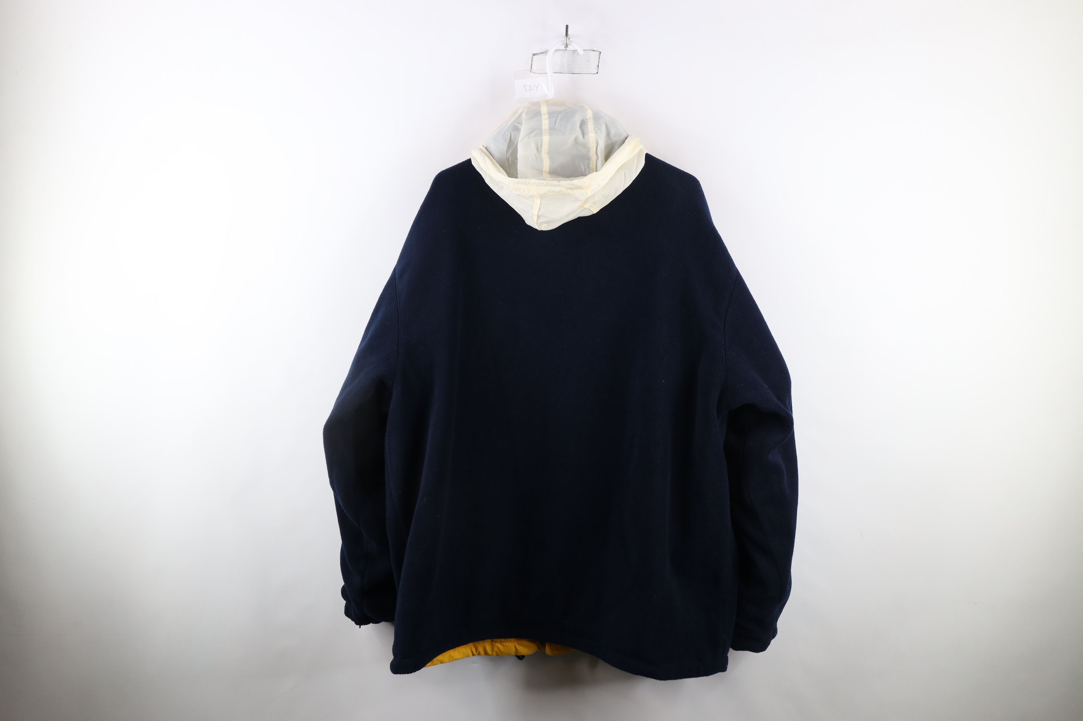 Nautica × Vintage Vintage 90s Nautica Reversible Hooded Sailing Jacket Coat Size US XL / EU 56 / 4 - 6 Thumbnail